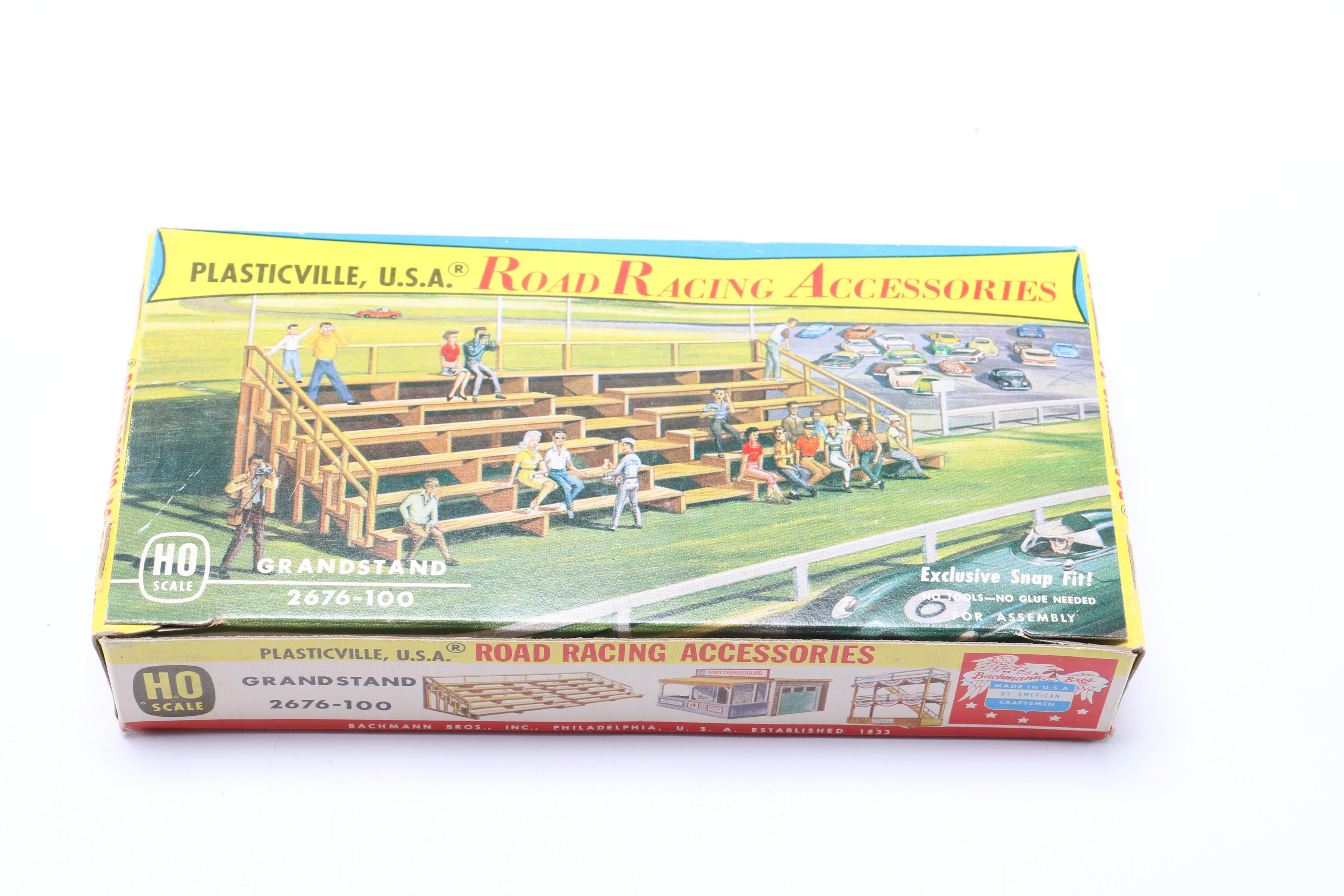 Ho Scale Village House And Train Collection