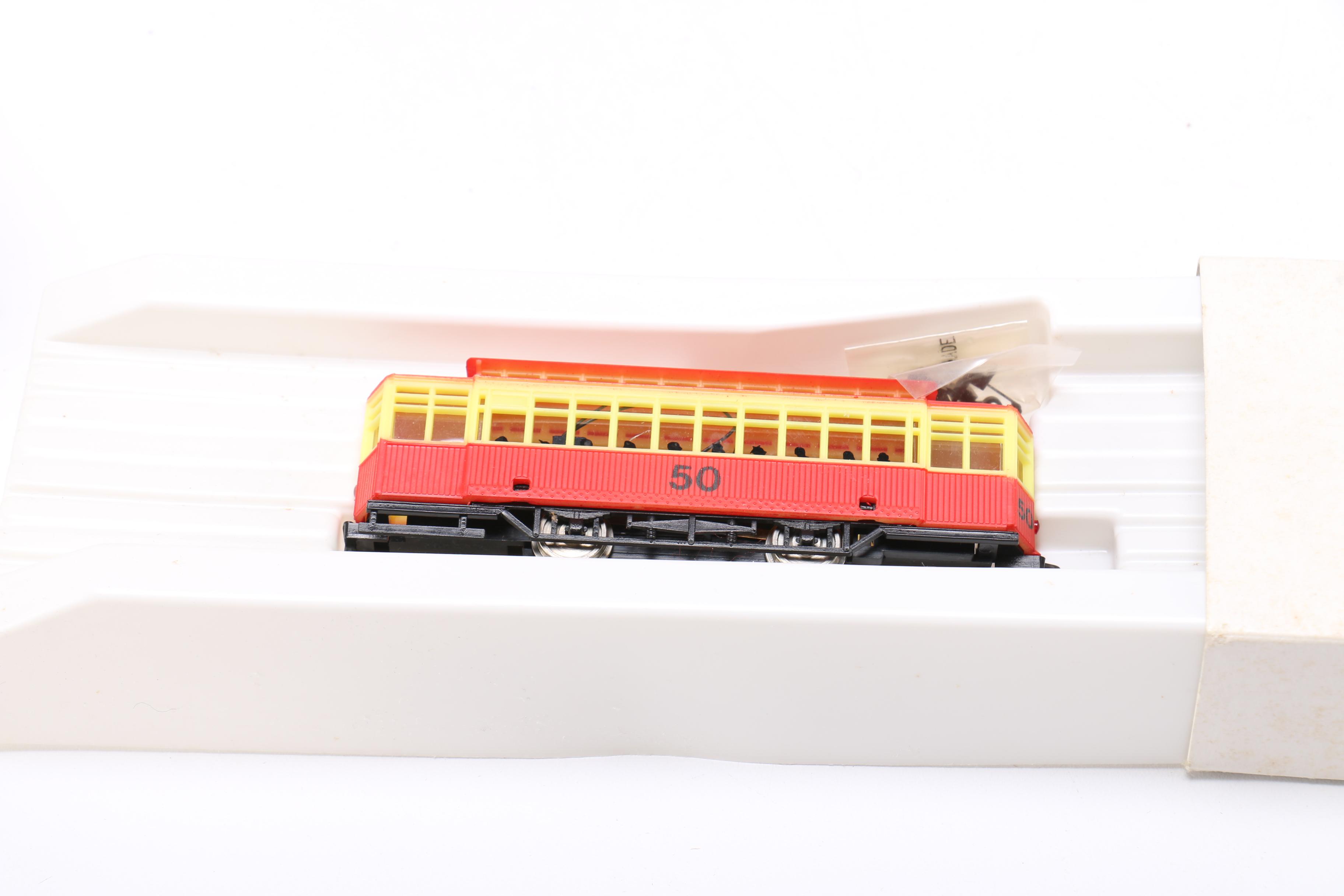 Ho Scale Village House And Train Collection