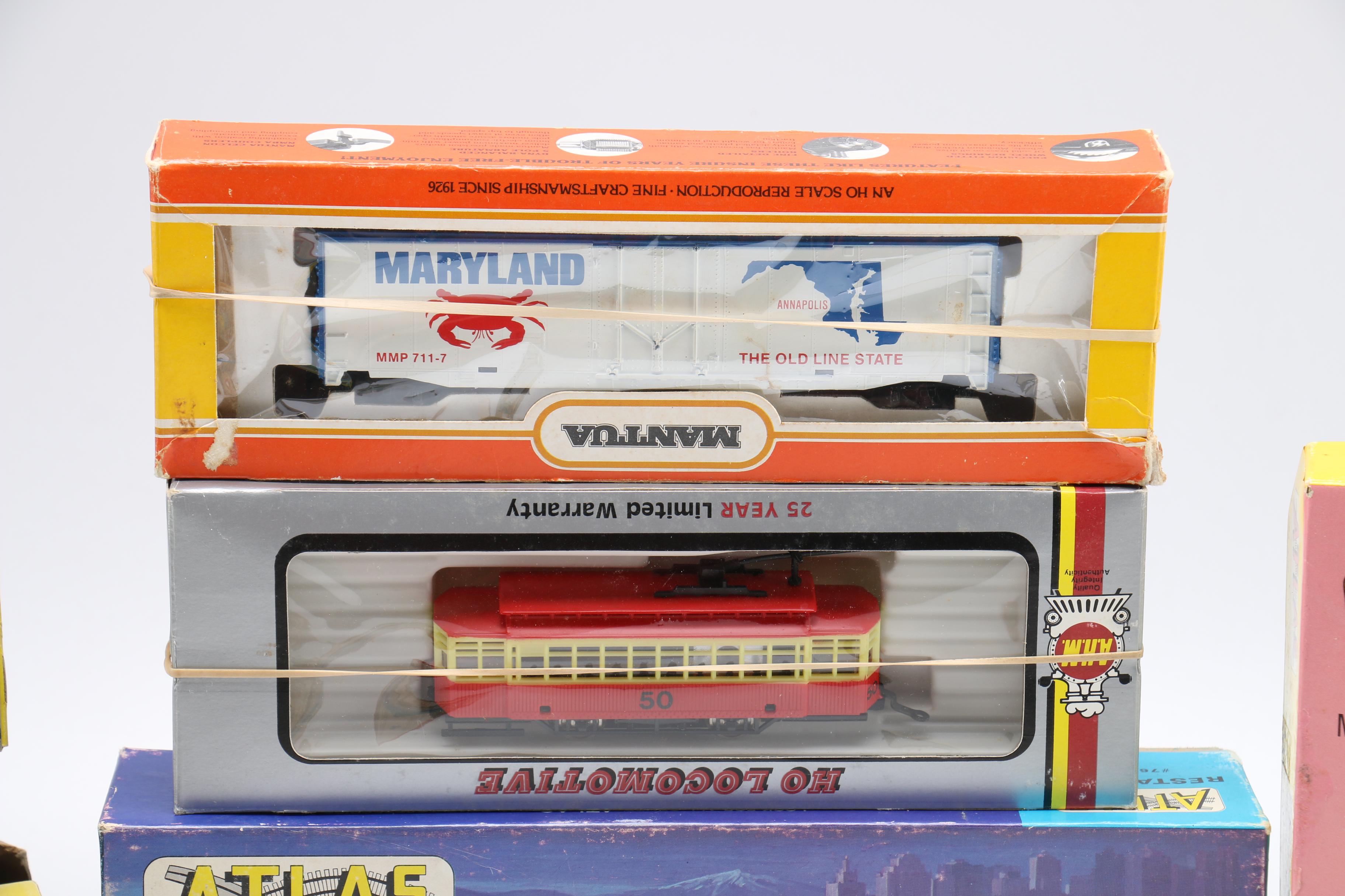 Ho Scale Village House And Train Collection