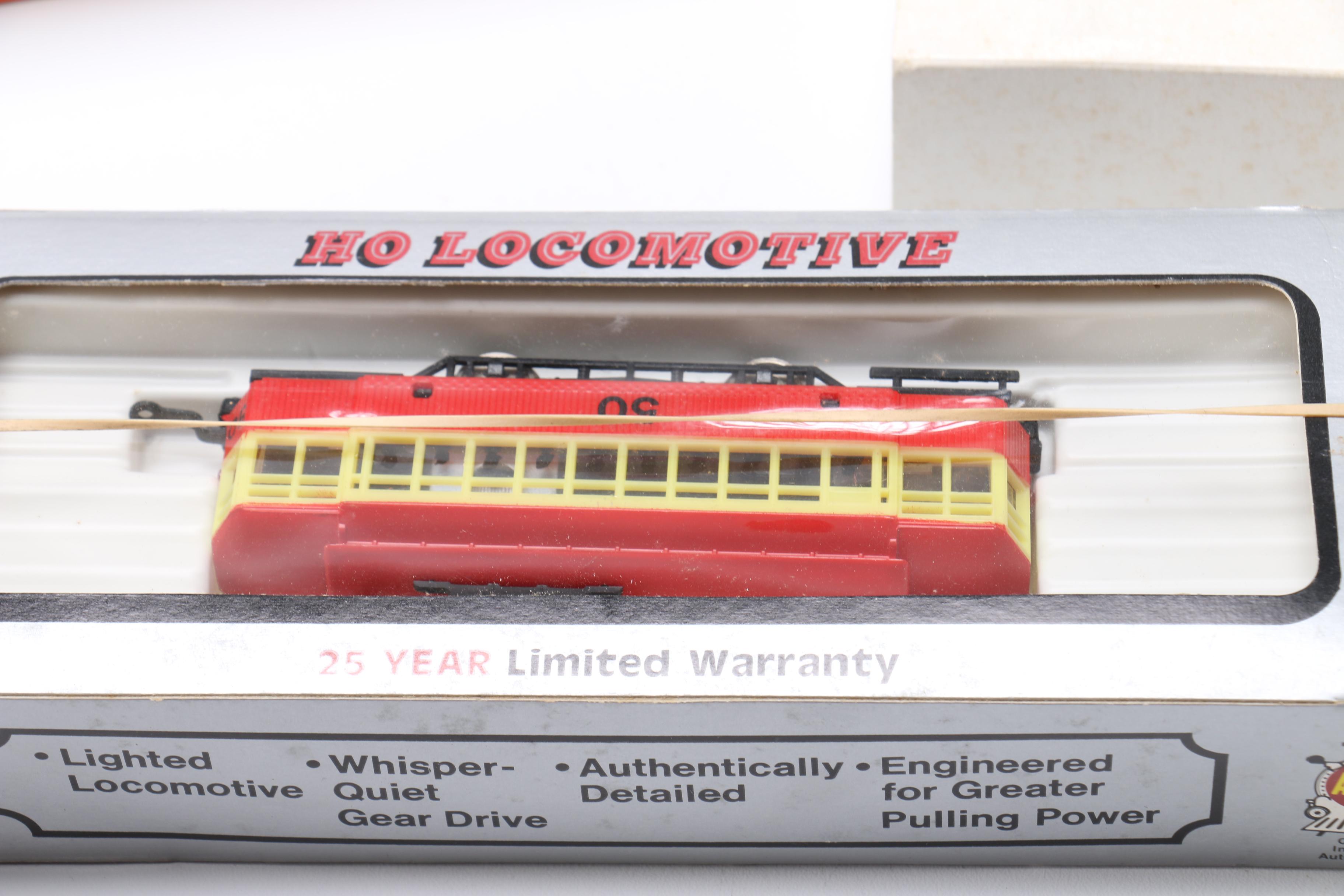 Ho Scale Village House And Train Collection