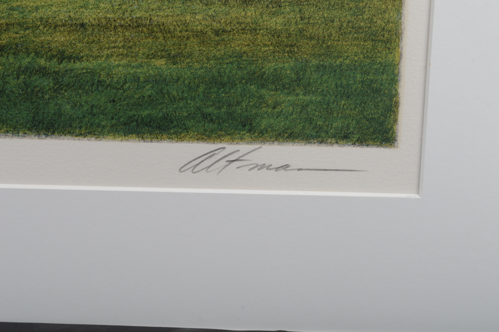 Harold Altman Limited Edition Lithograph "Early April, Central Park"