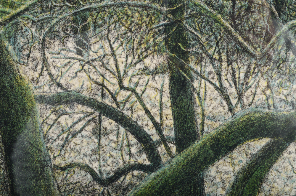 Harold Altman Limited Edition Lithograph "Early April, Central Park"