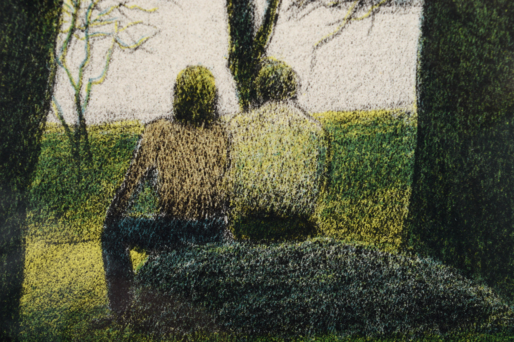 Harold Altman Limited Edition Lithograph "Early April, Central Park"