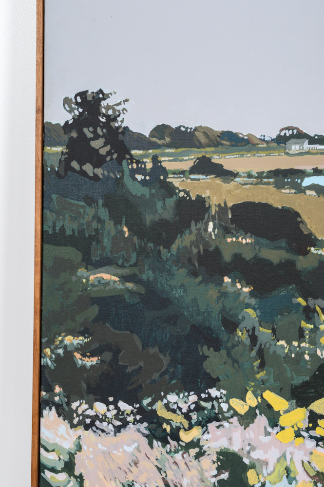 Robert Dash Large Landscape Painting "Clear Across Autumn"