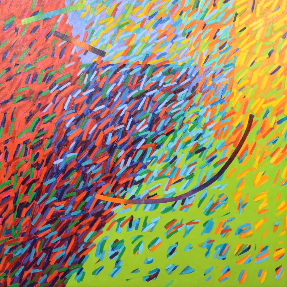 June Kilgore Abstract Oil Painting