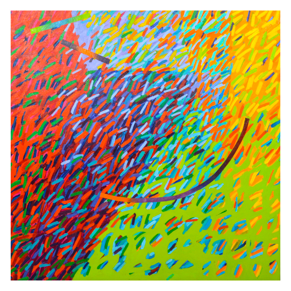 June Kilgore Abstract Oil Painting