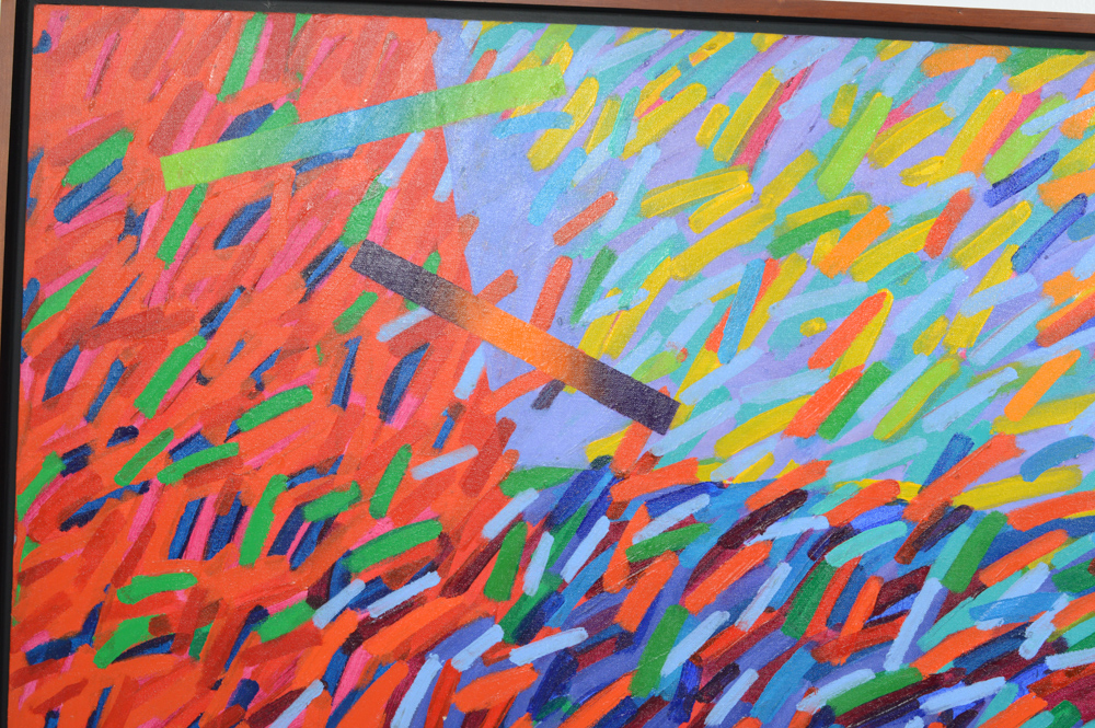 June Kilgore Abstract Oil Painting