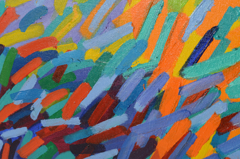 June Kilgore Abstract Oil Painting