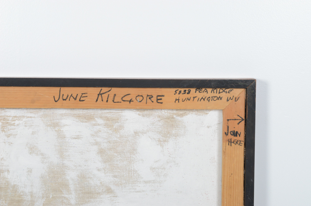 June Kilgore Abstract Oil Painting