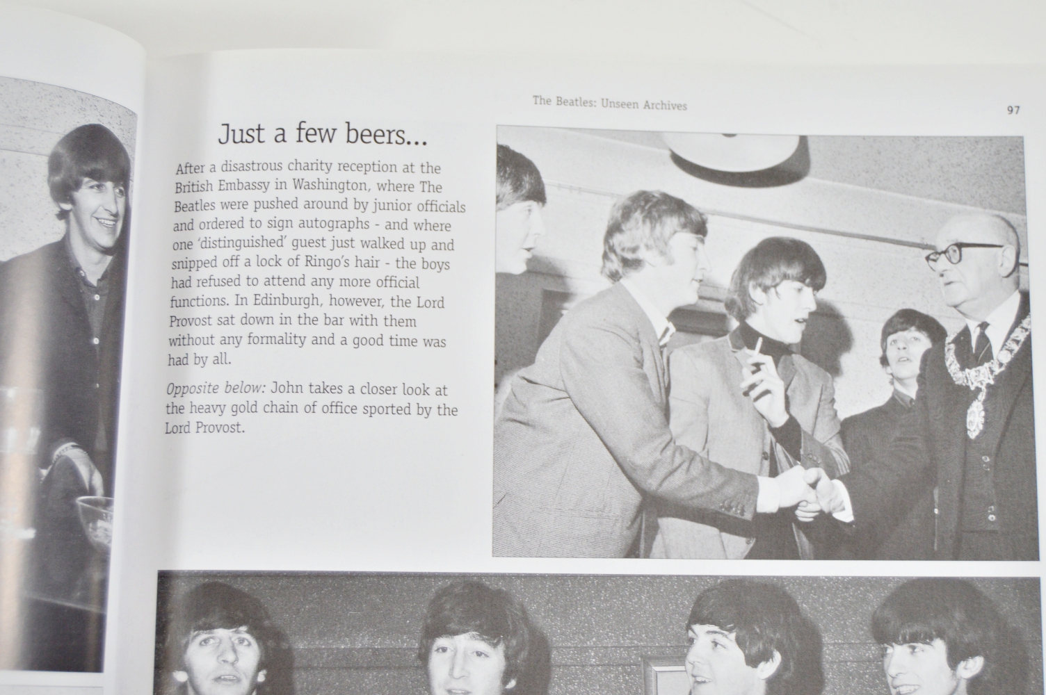 Beatles Coffee Table Table Books