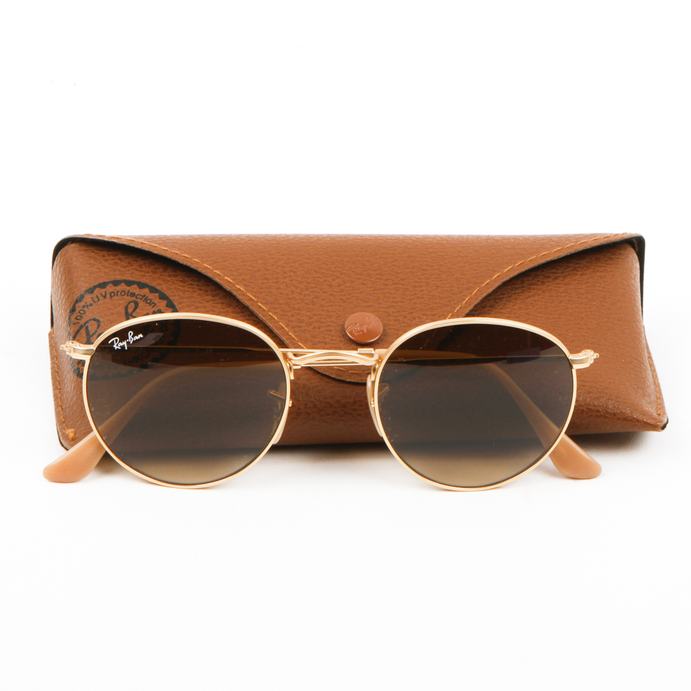 Ray-Ban Round Metal Sunglasses