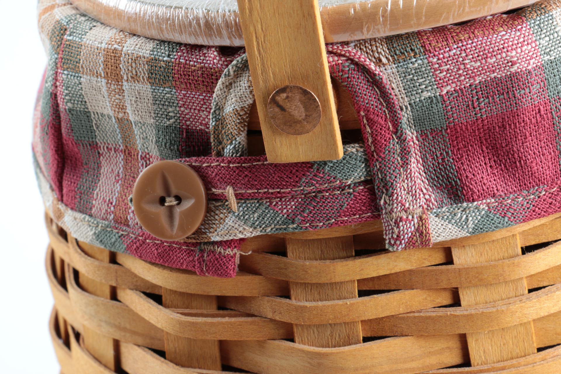 Large Group of Halloween Longaberger Baskets, Pottery, and Accessories