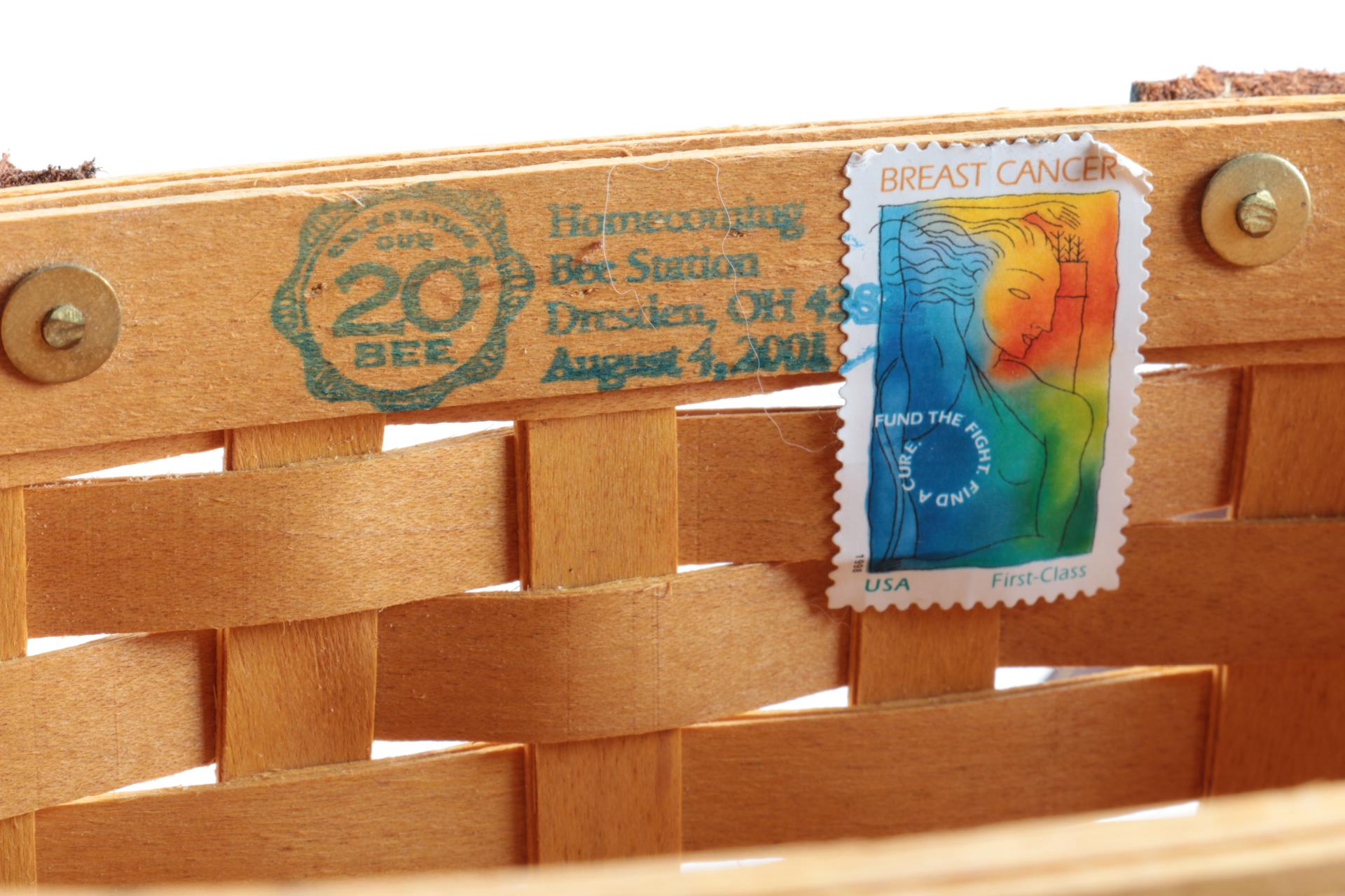 Large Group of Halloween Longaberger Baskets, Pottery, and Accessories