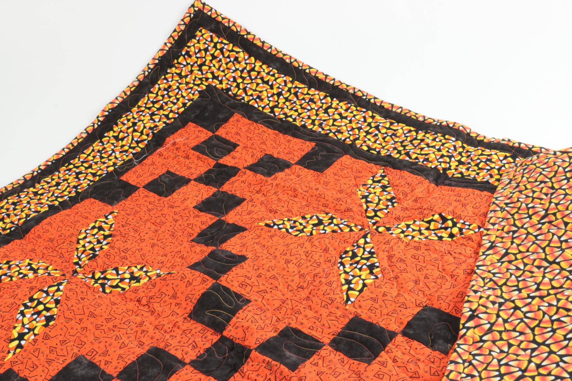 Large Group of Halloween Longaberger Baskets, Pottery, and Accessories