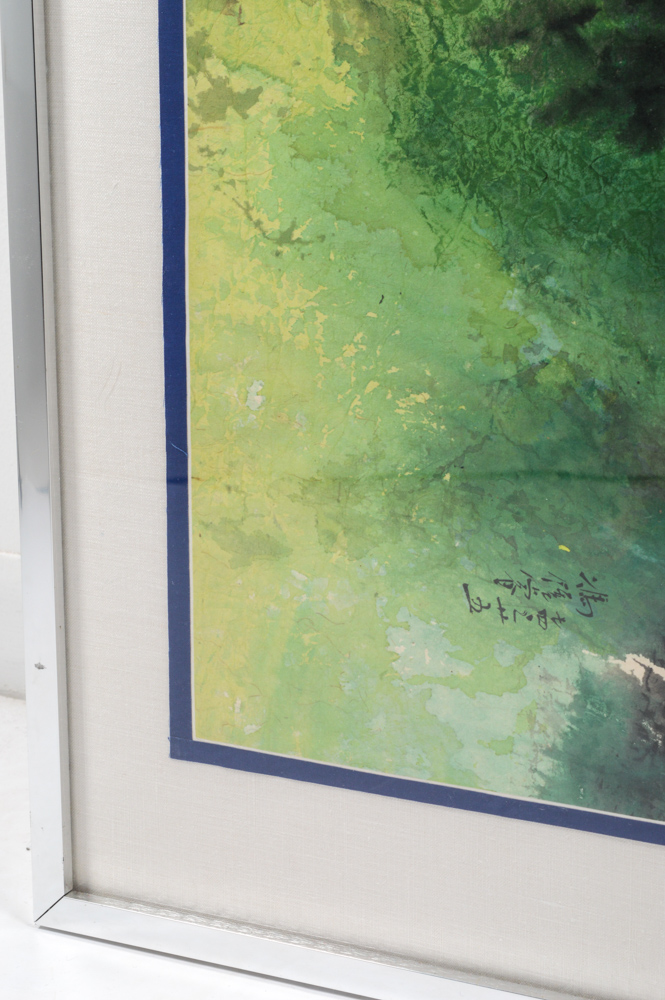 Fong Chung-Ray Original Abstract Ink and Acrylic Painting