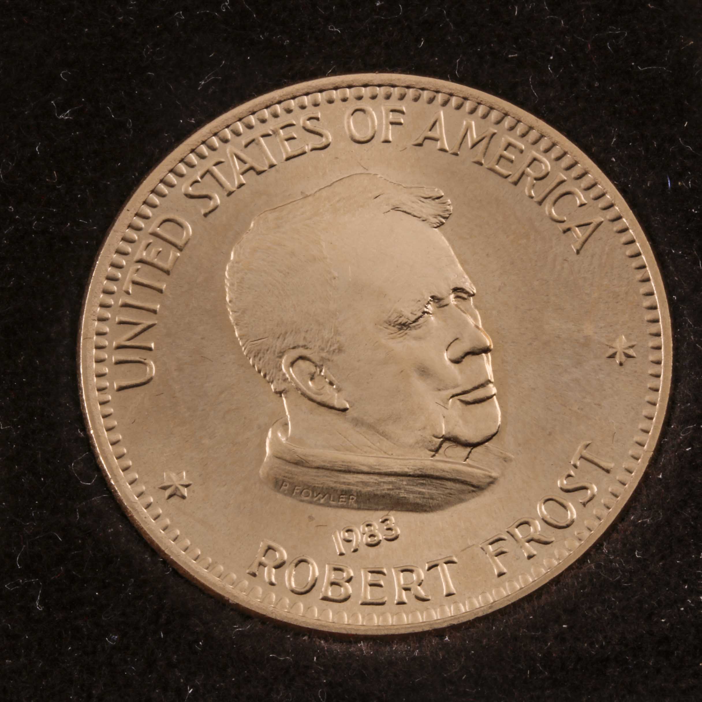 "American Arts Commemorative Series" Gold Medallion Set