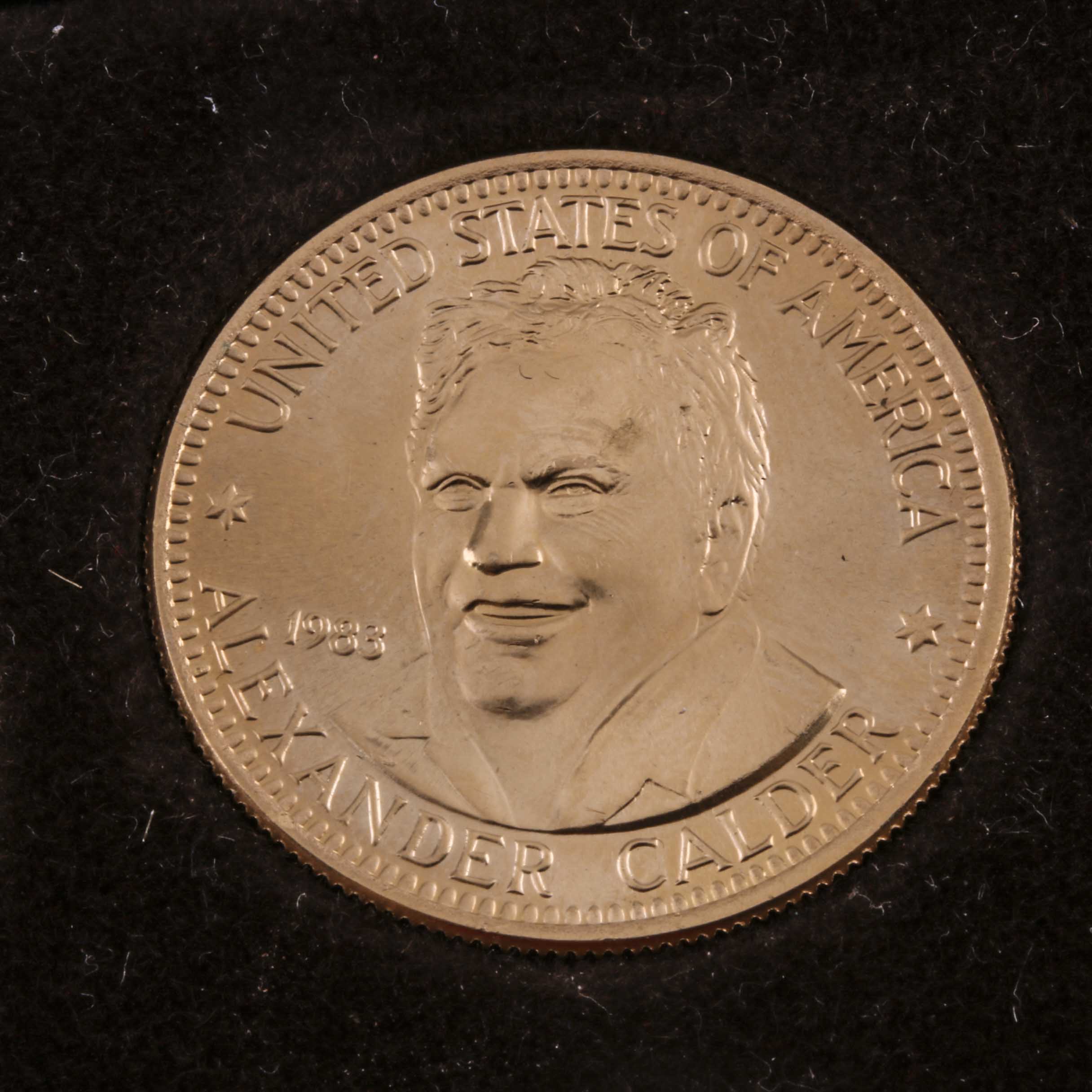 "American Arts Commemorative Series" Gold Medallion Set