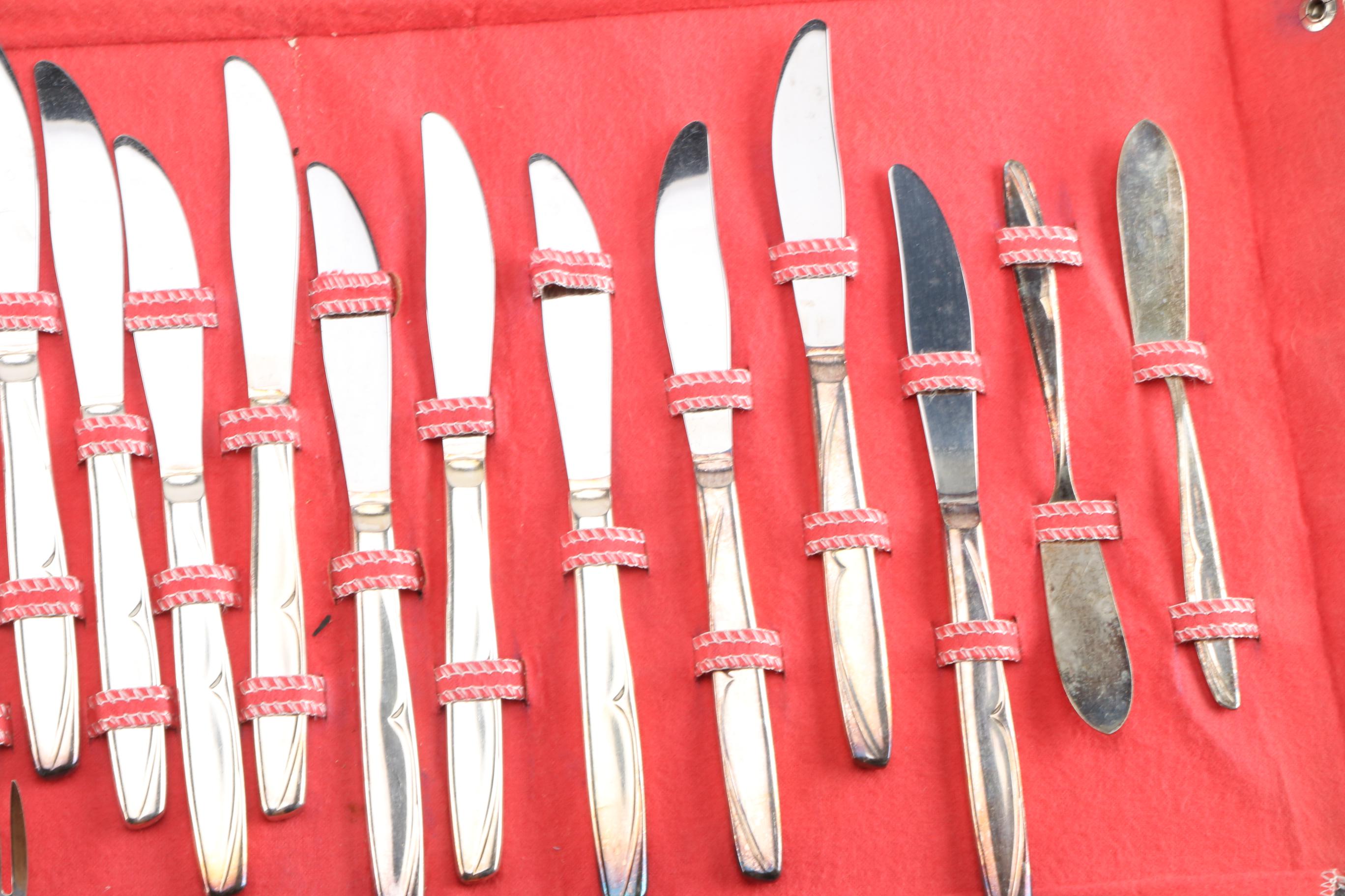 Supreme Silver Plate Flatware Service