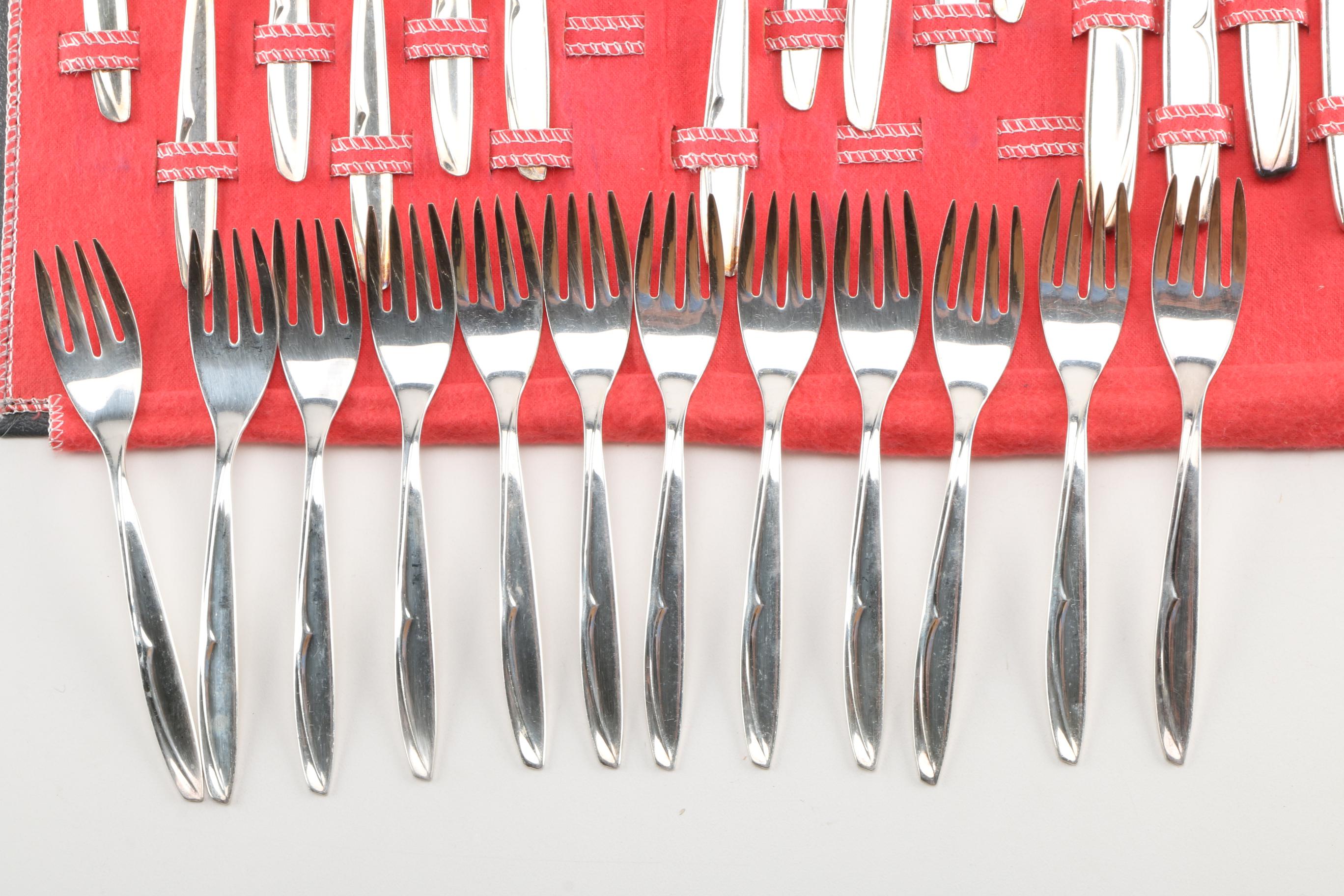 Supreme Silver Plate Flatware Service