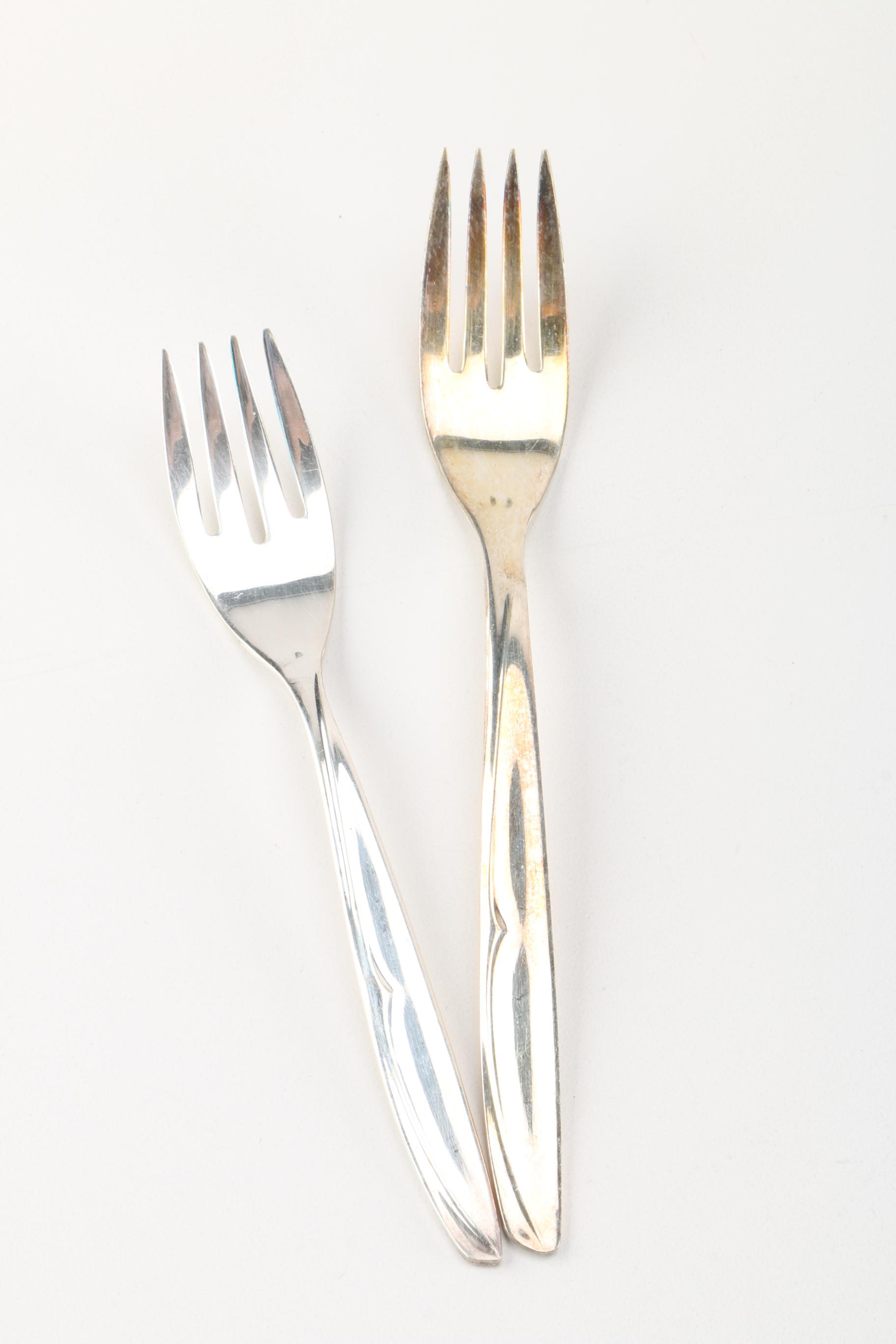 Supreme Silver Plate Flatware Service