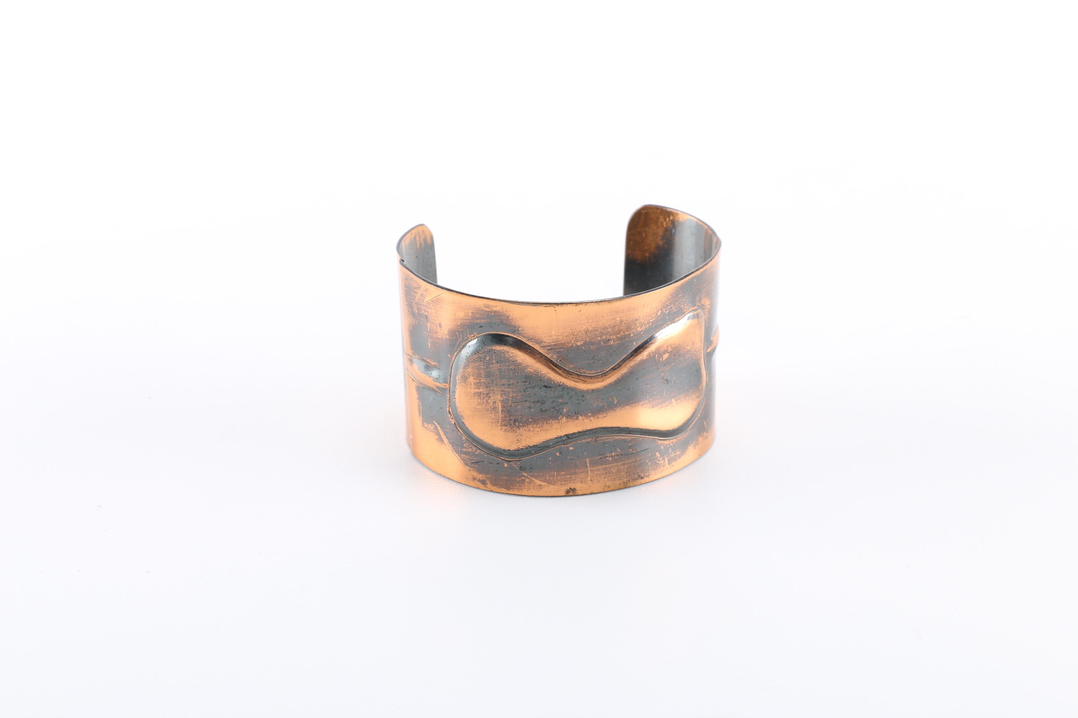 Collection of Native American Style Copper Jewelry