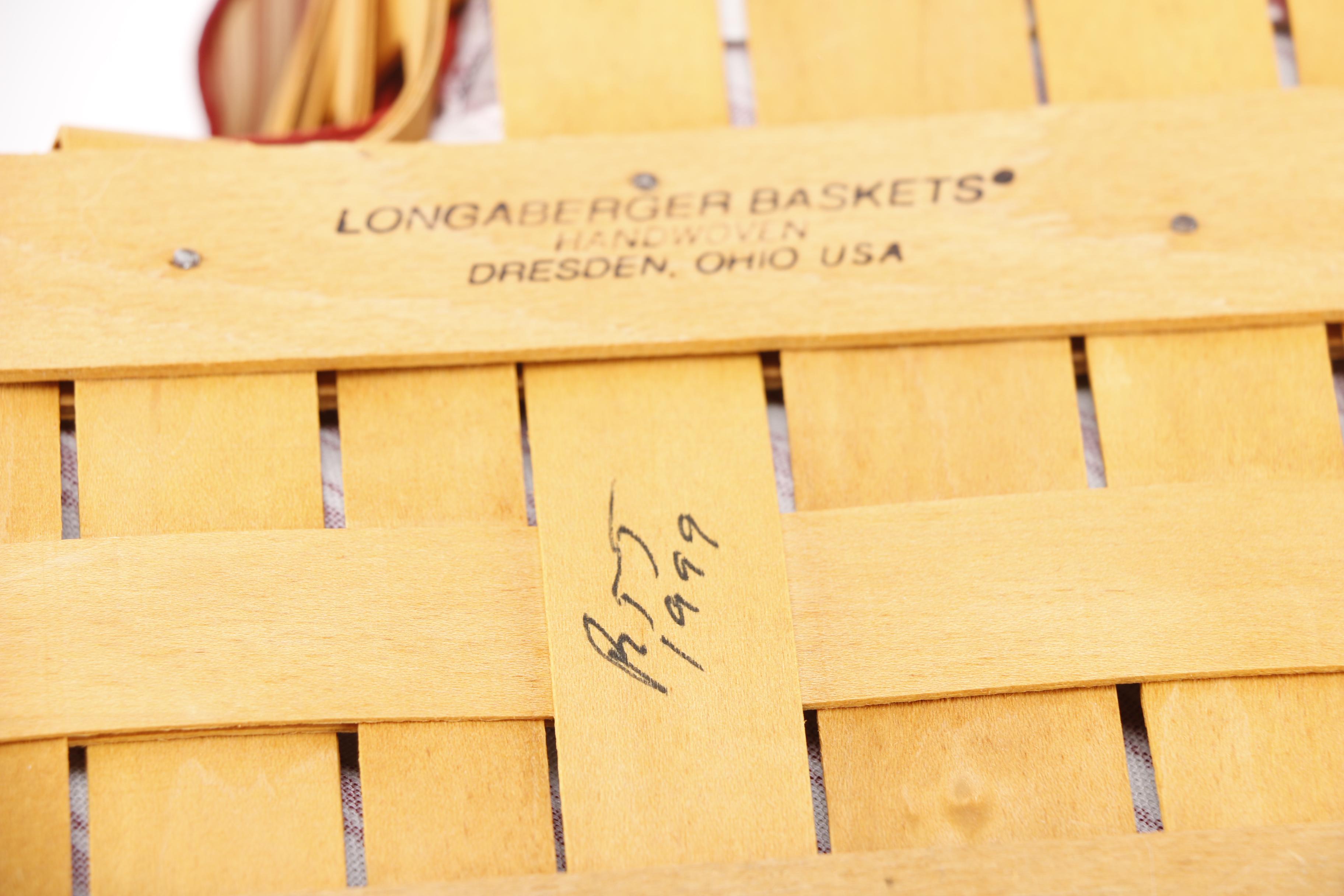 Heart Shaped Longaberger Baskets