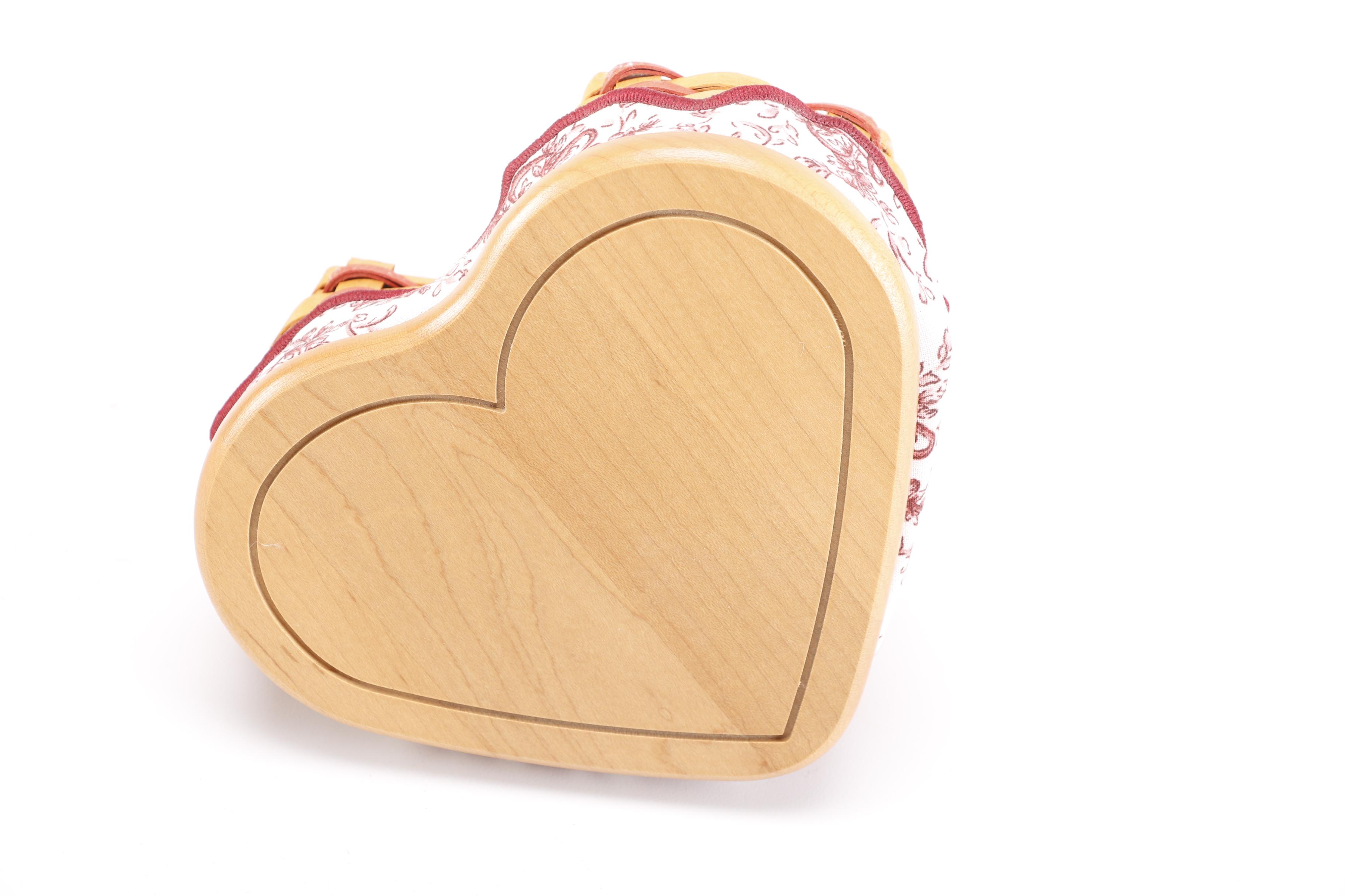 Heart Shaped Longaberger Baskets