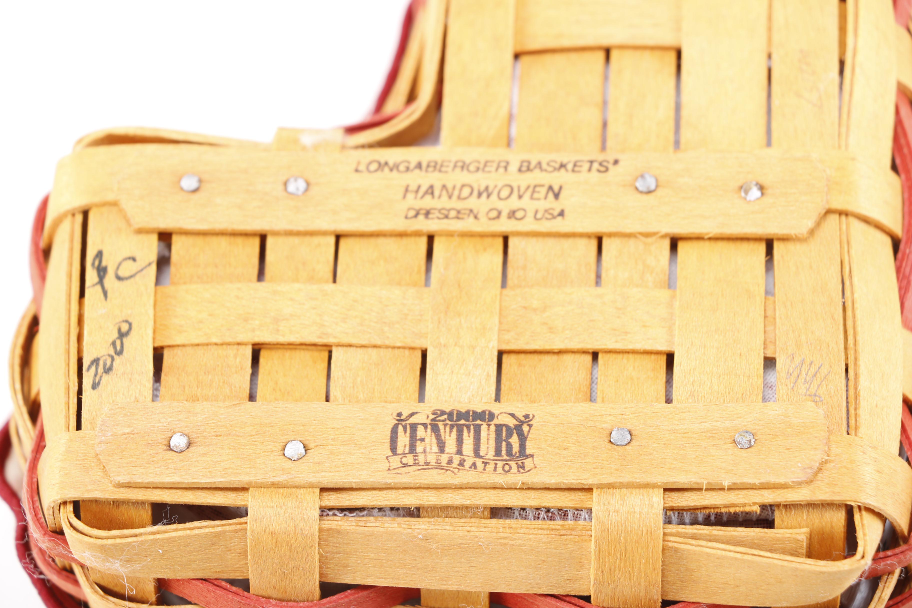 Heart Shaped Longaberger Baskets