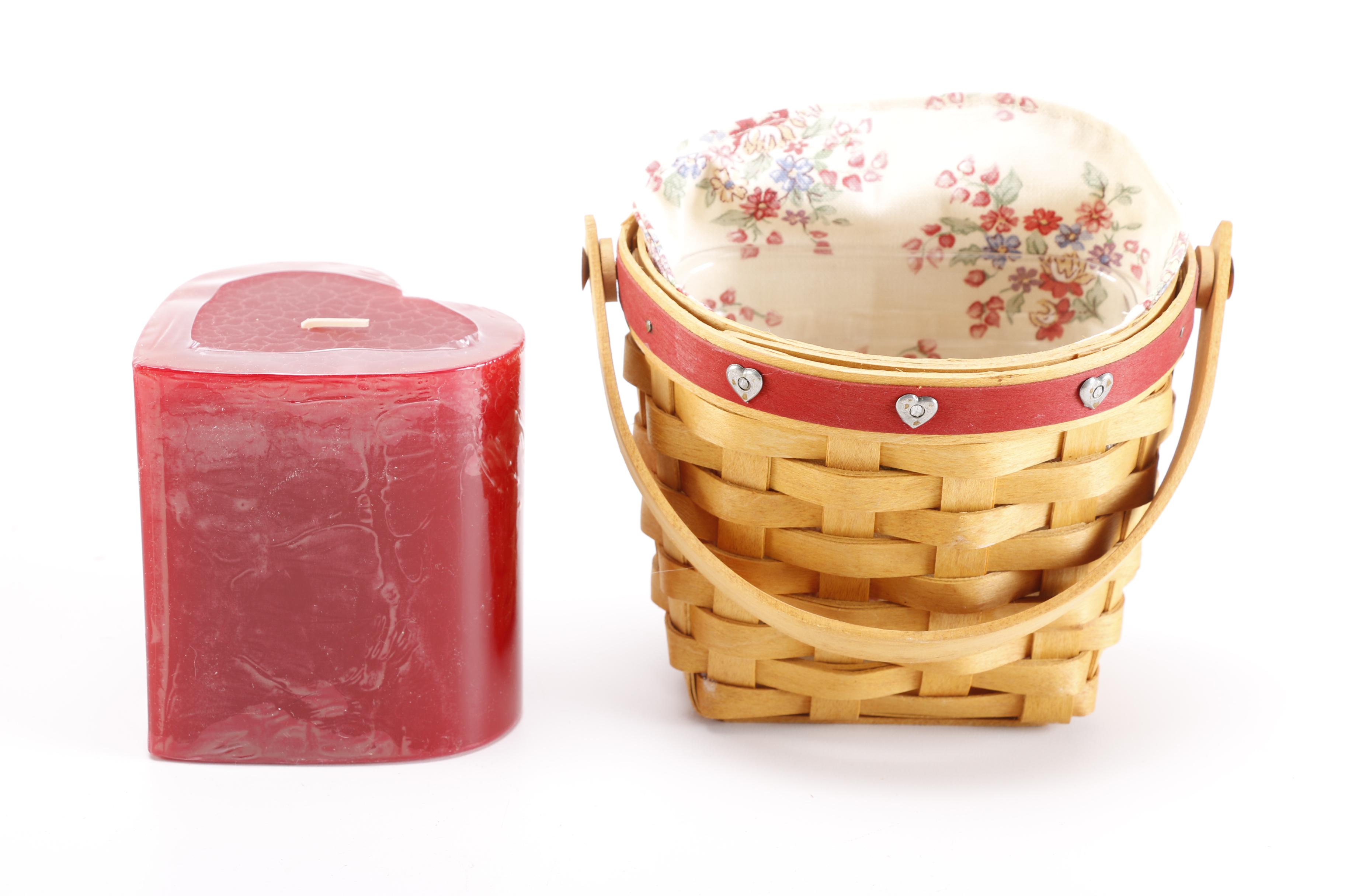 Heart Shaped Longaberger Baskets