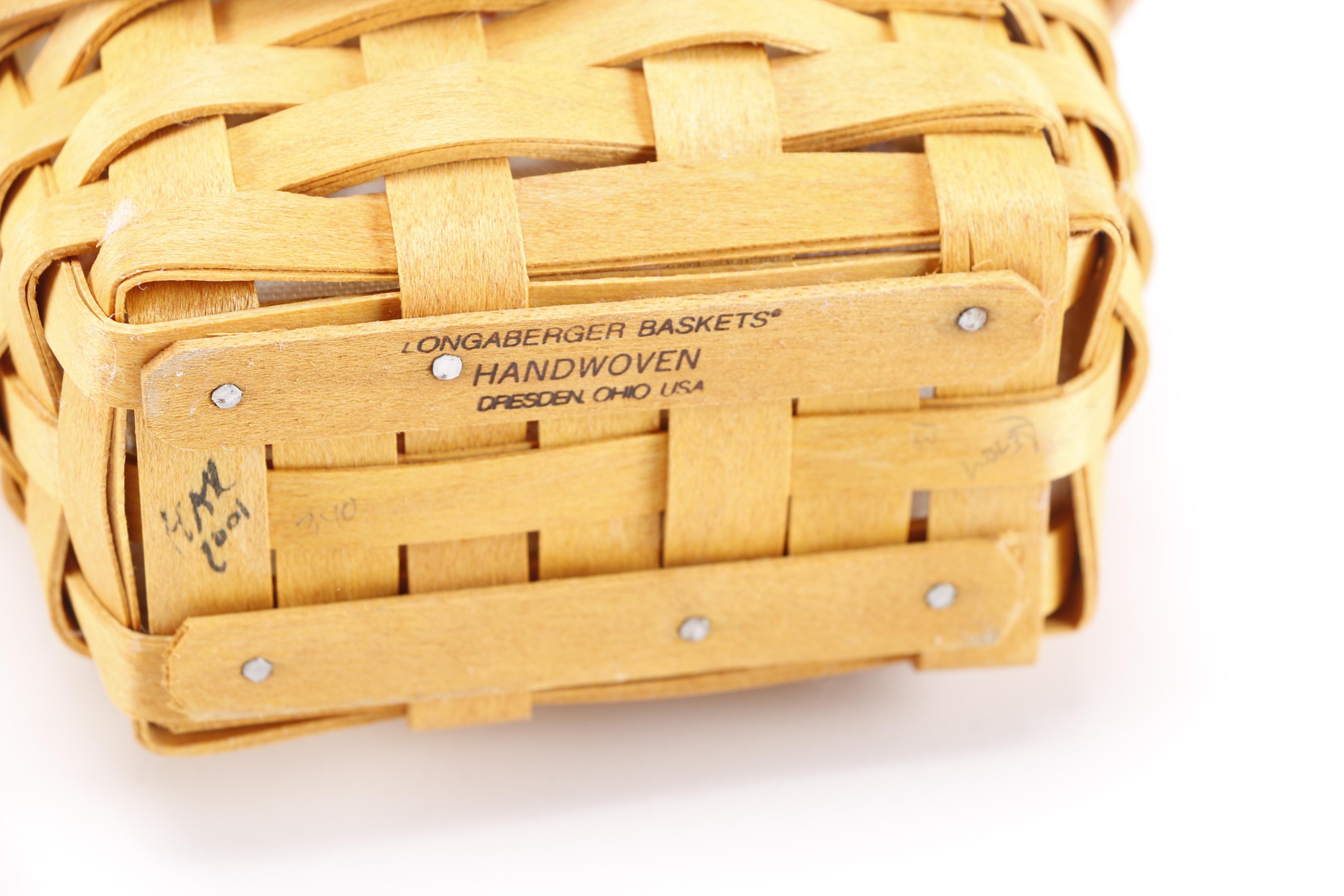 Heart Shaped Longaberger Baskets