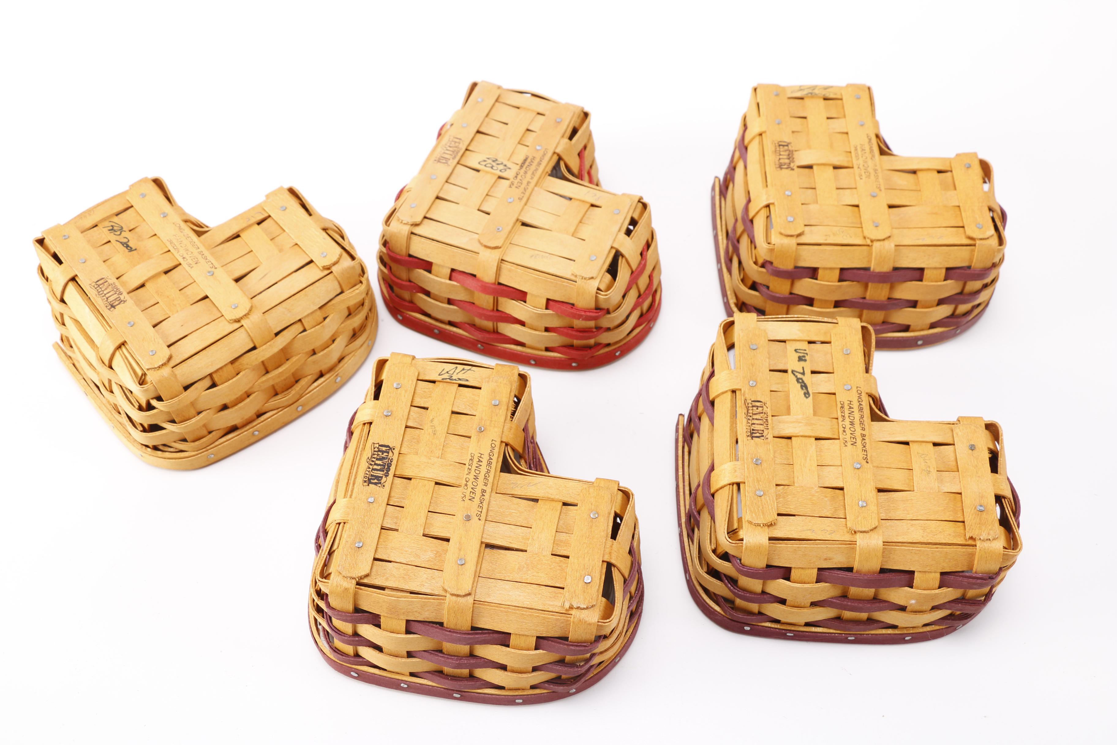 Heart Shaped Longaberger Baskets