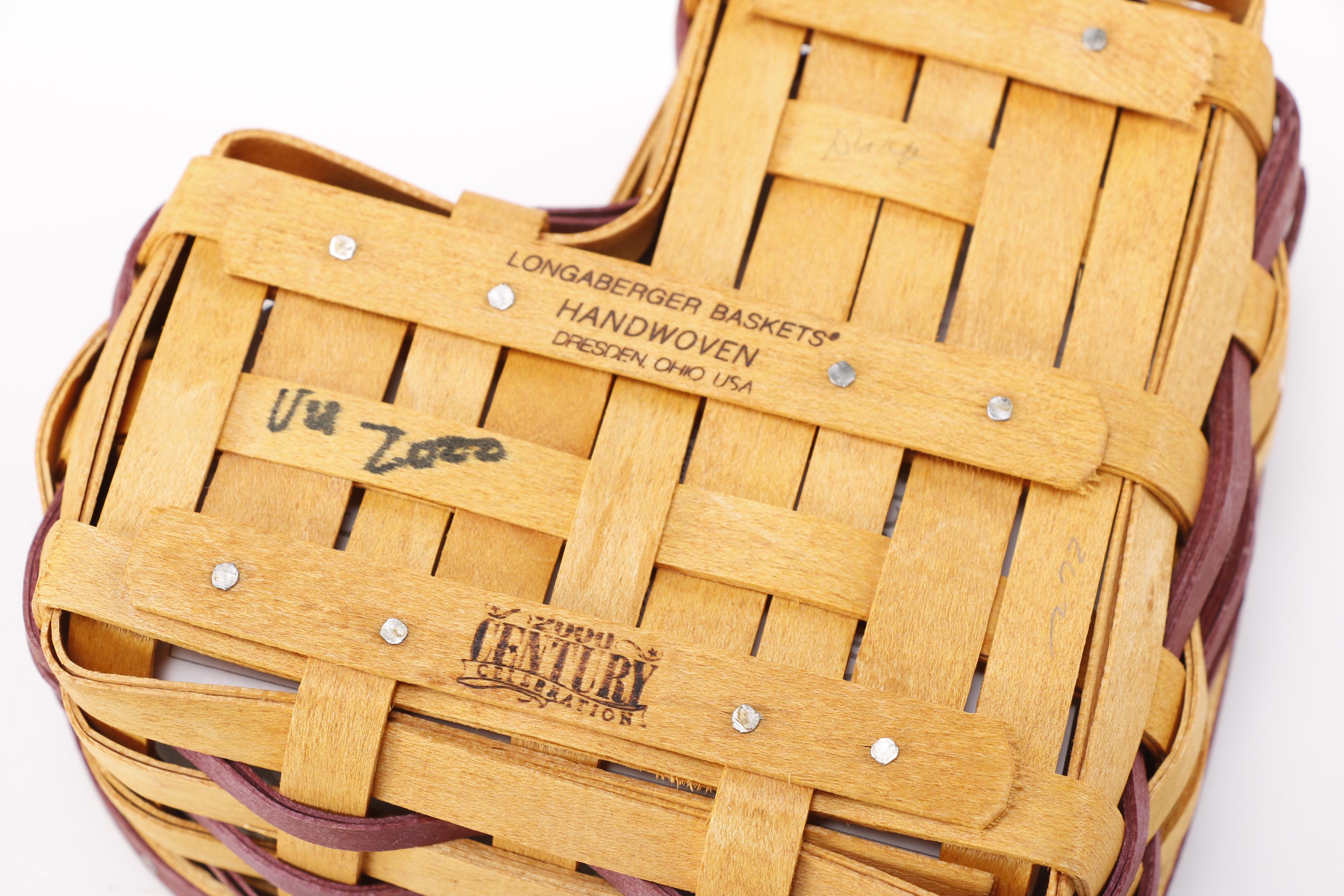 Heart Shaped Longaberger Baskets