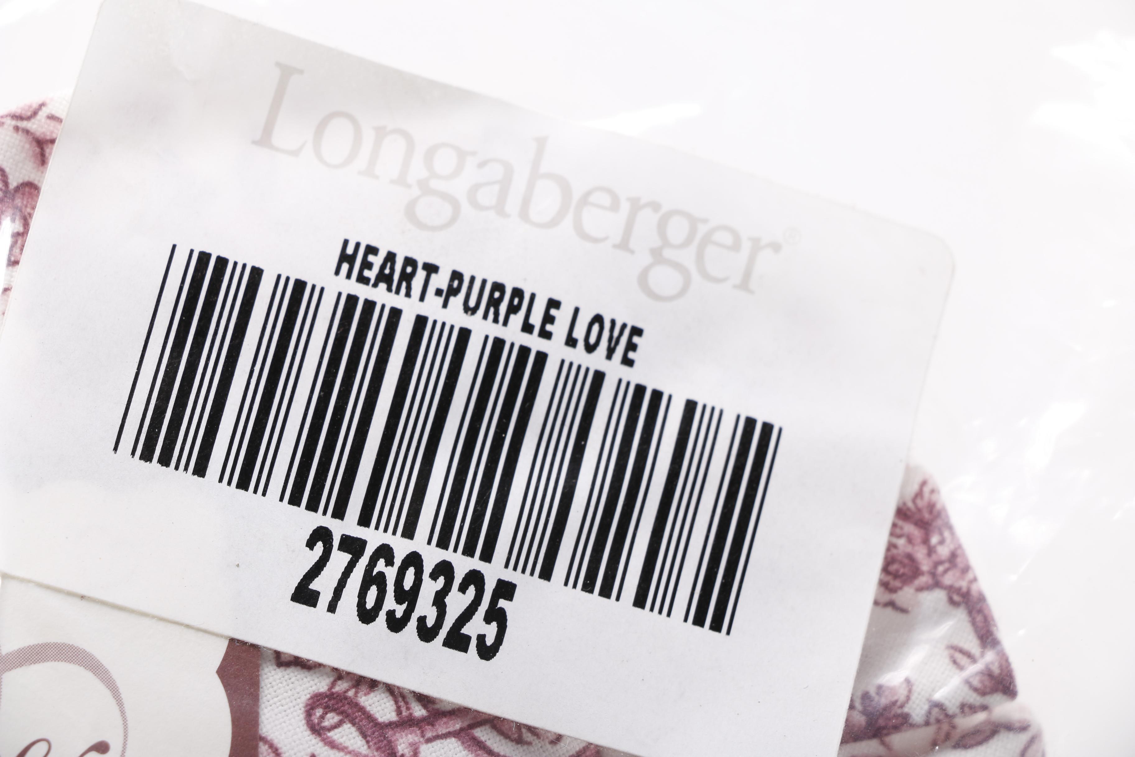 Heart Shaped Longaberger Baskets