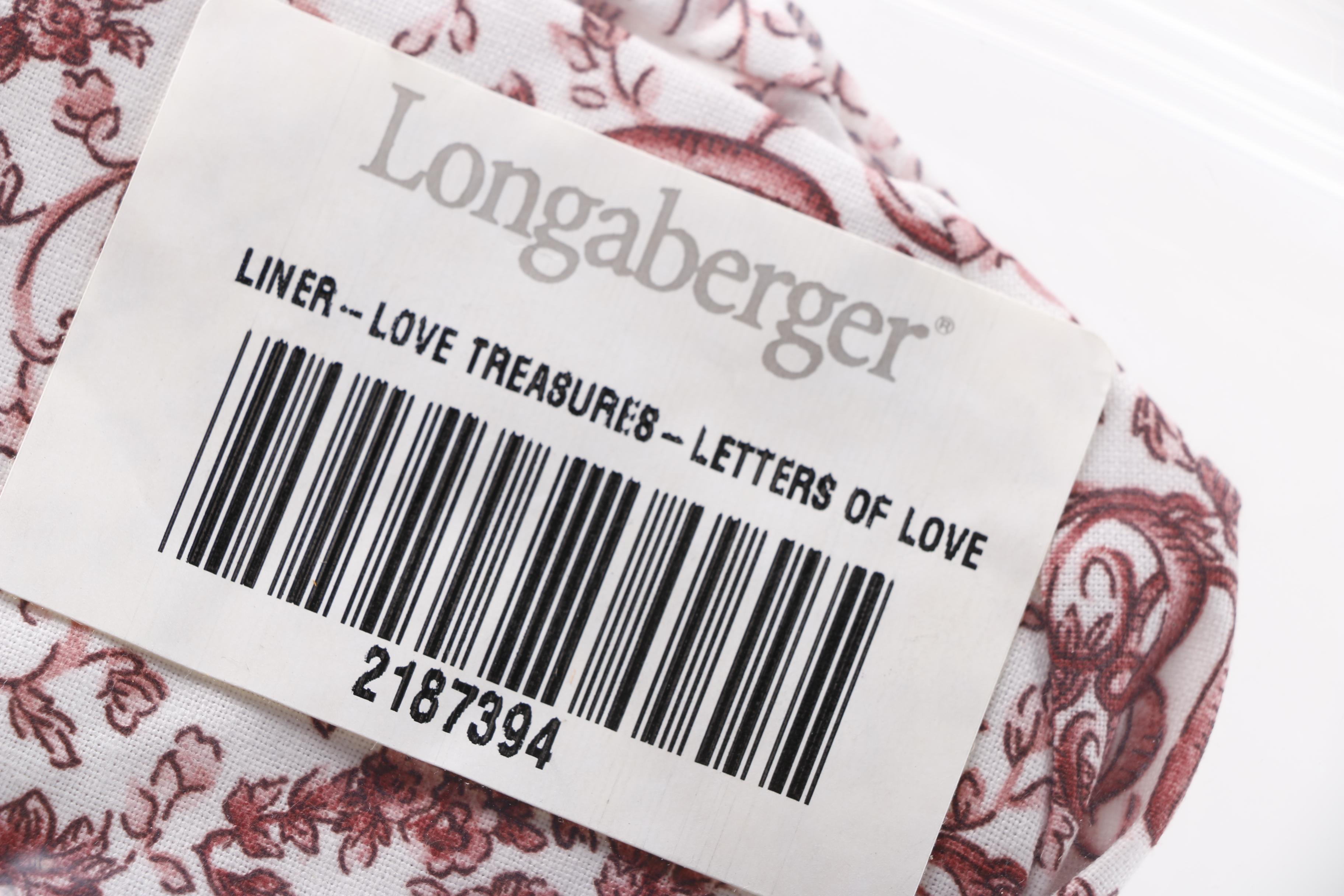 Heart Shaped Longaberger Baskets