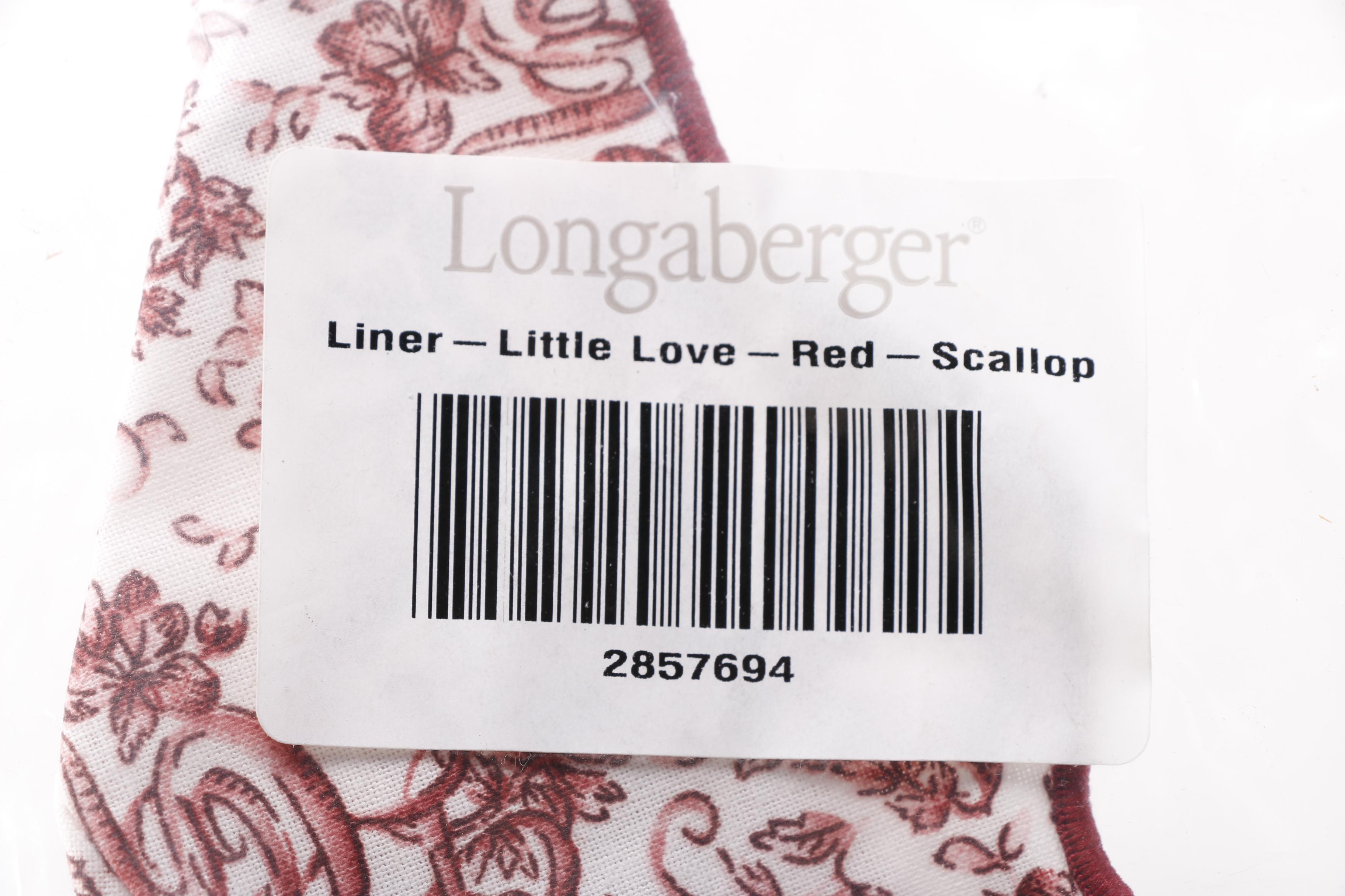 Heart Shaped Longaberger Baskets