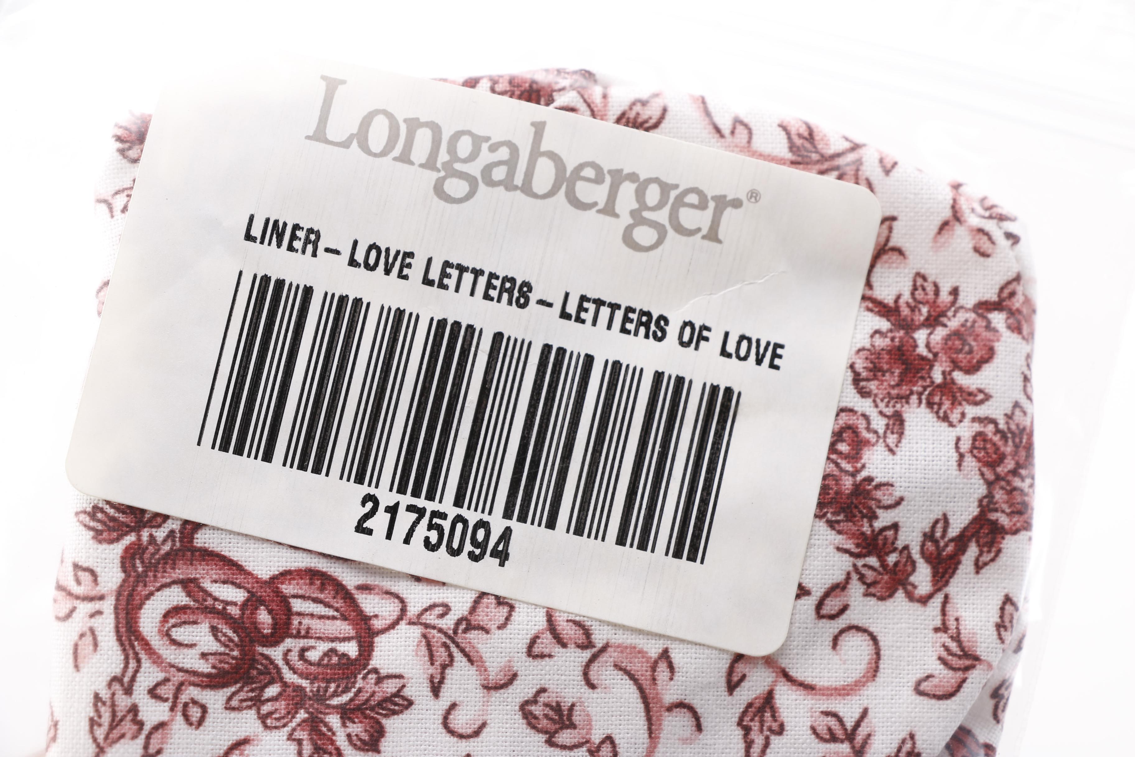 Heart Shaped Longaberger Baskets