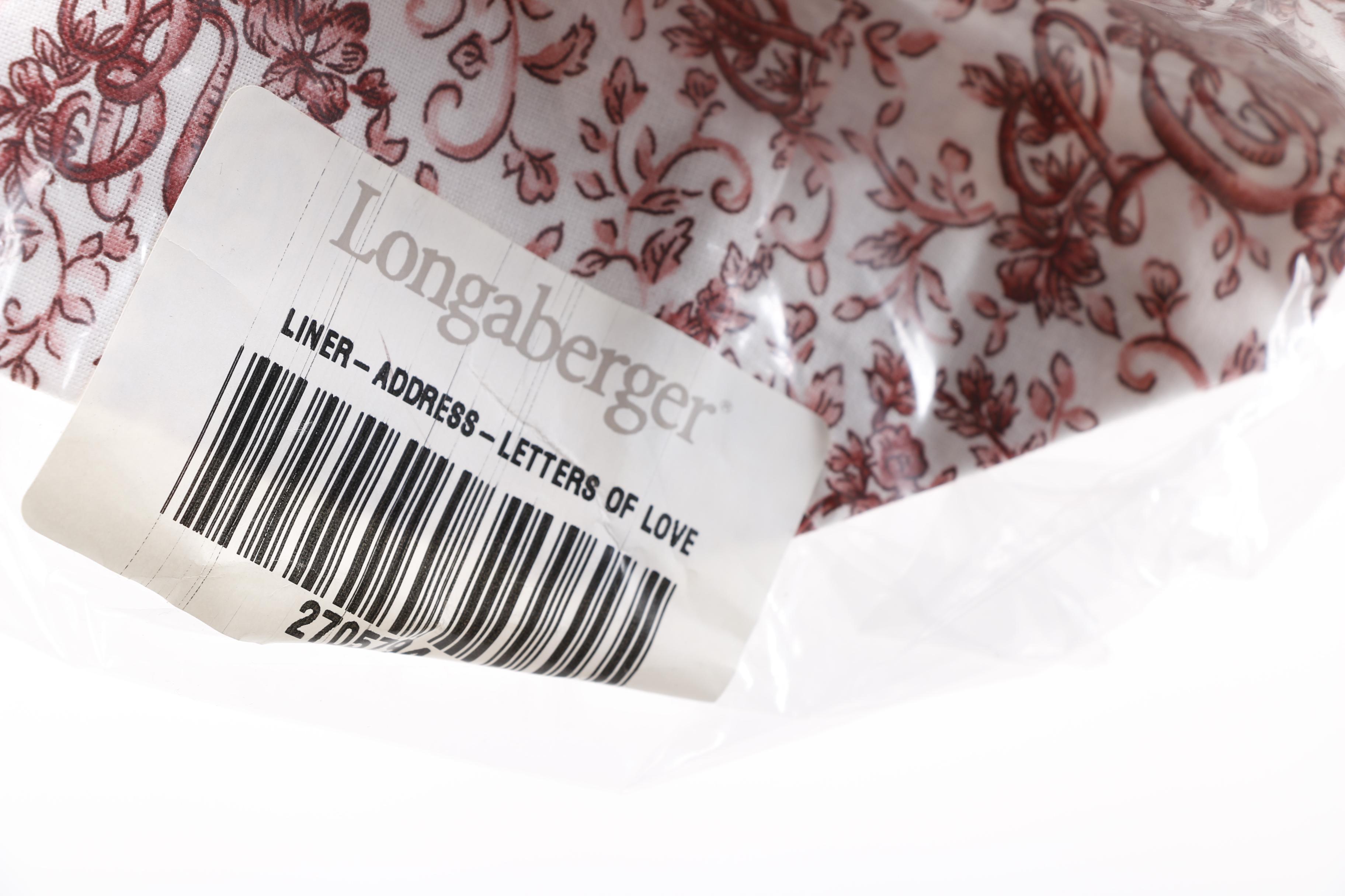 Heart Shaped Longaberger Baskets