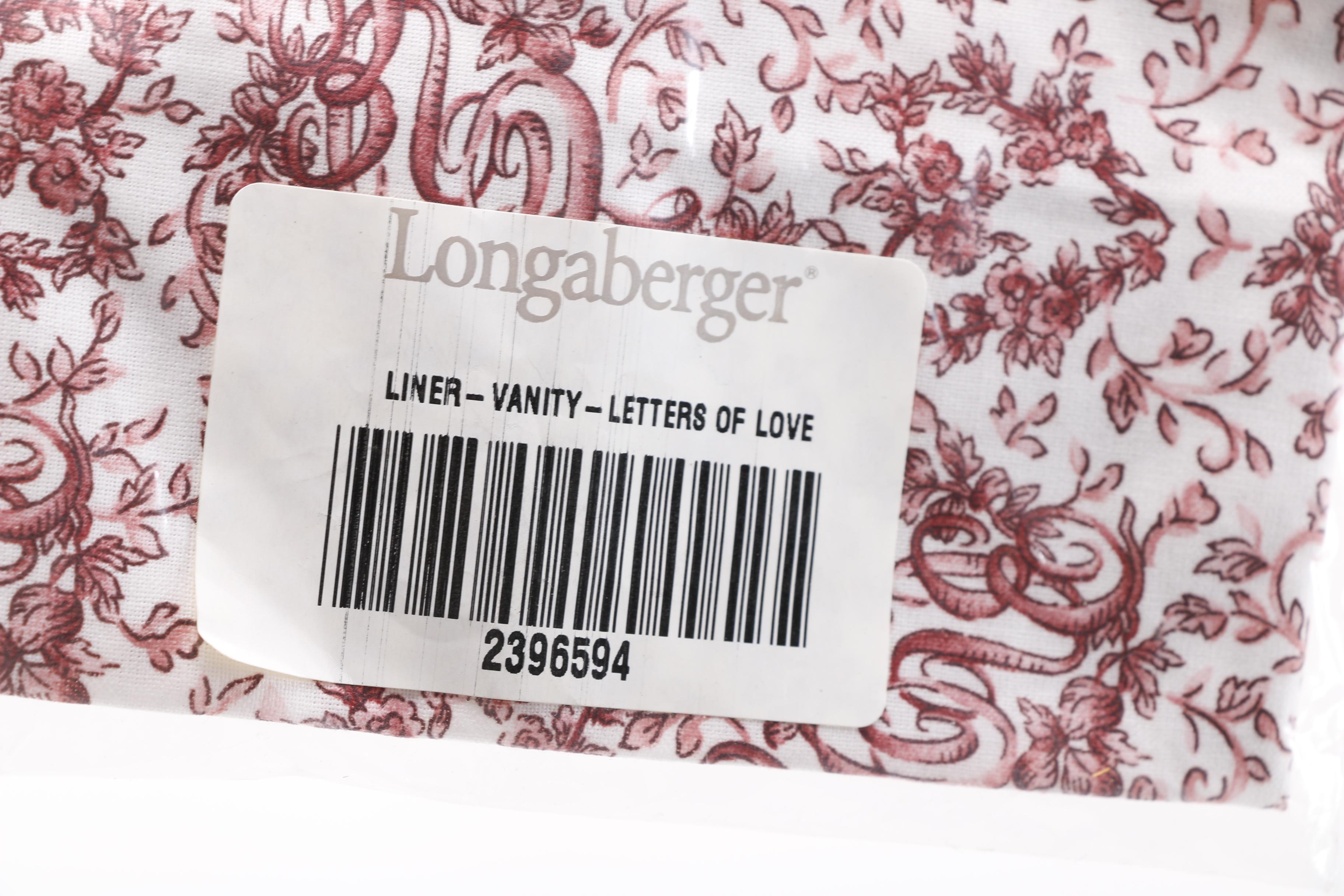 Heart Shaped Longaberger Baskets