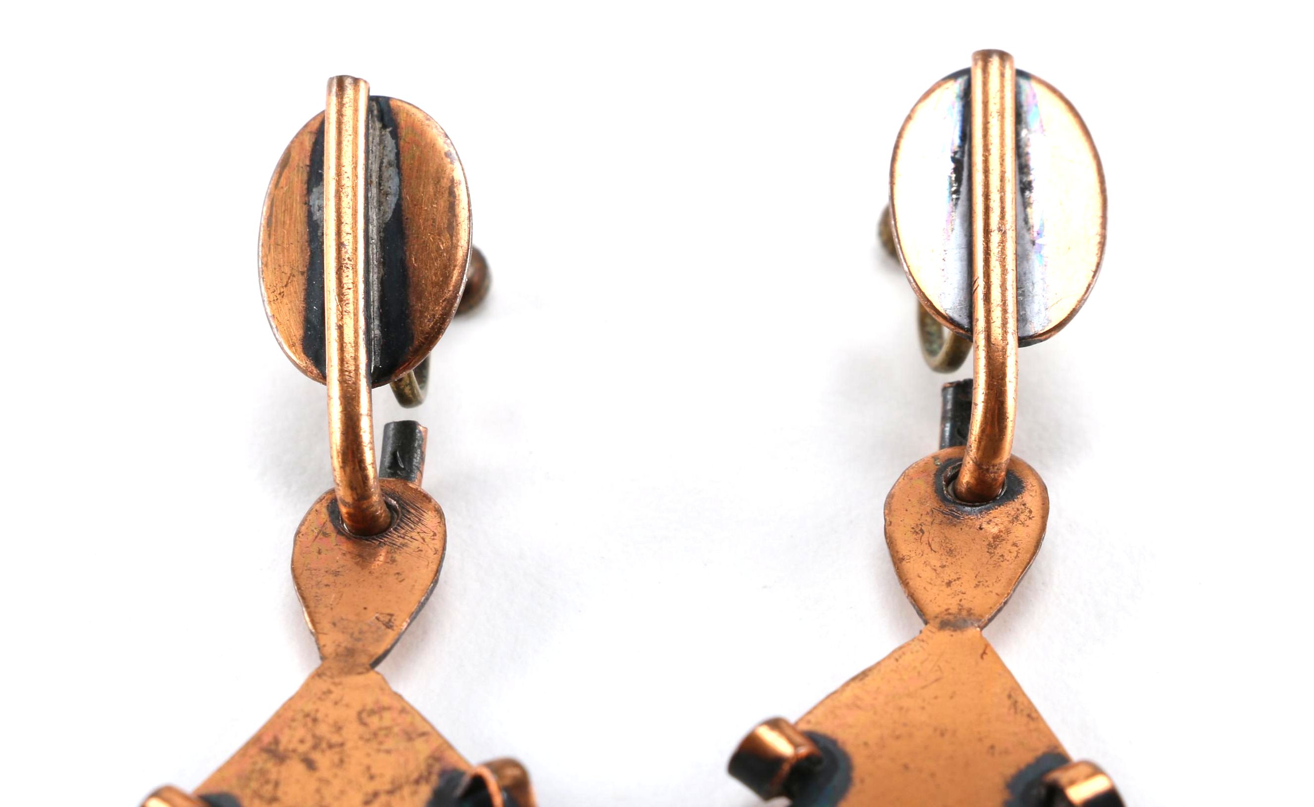 Collection of Native American Style Copper Jewelry