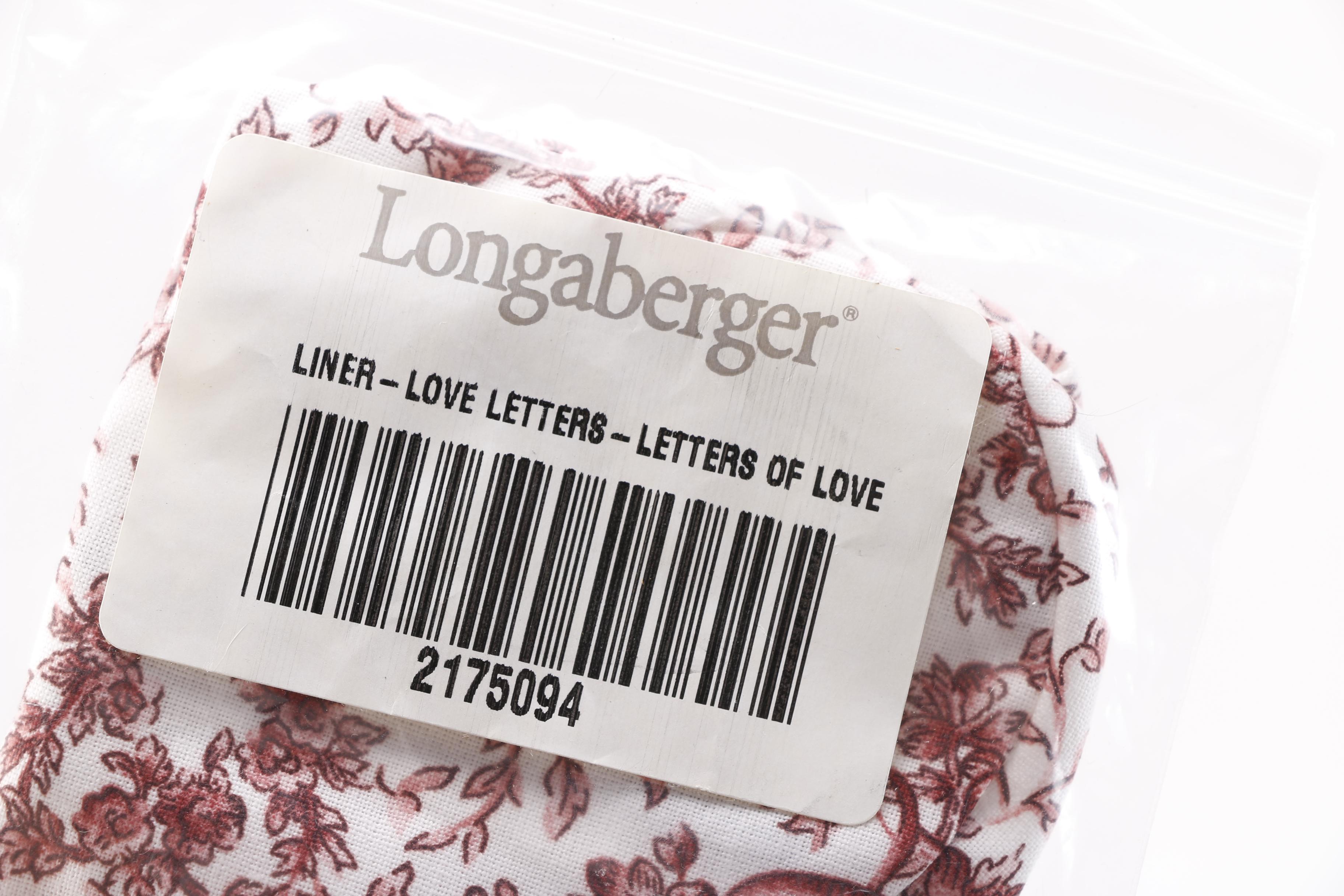 Heart Shaped Longaberger Baskets