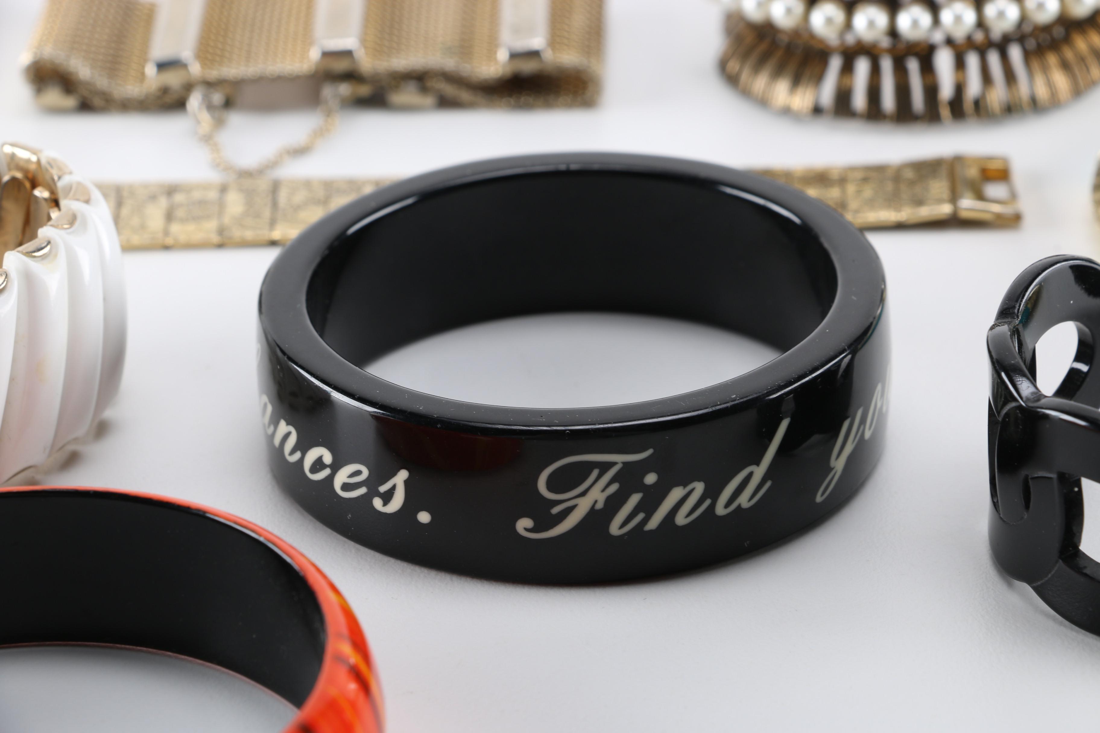 Assortment of Costume Bracelets