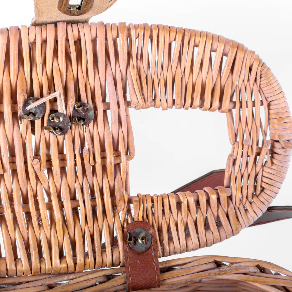 Vintage Woven Creel Basket