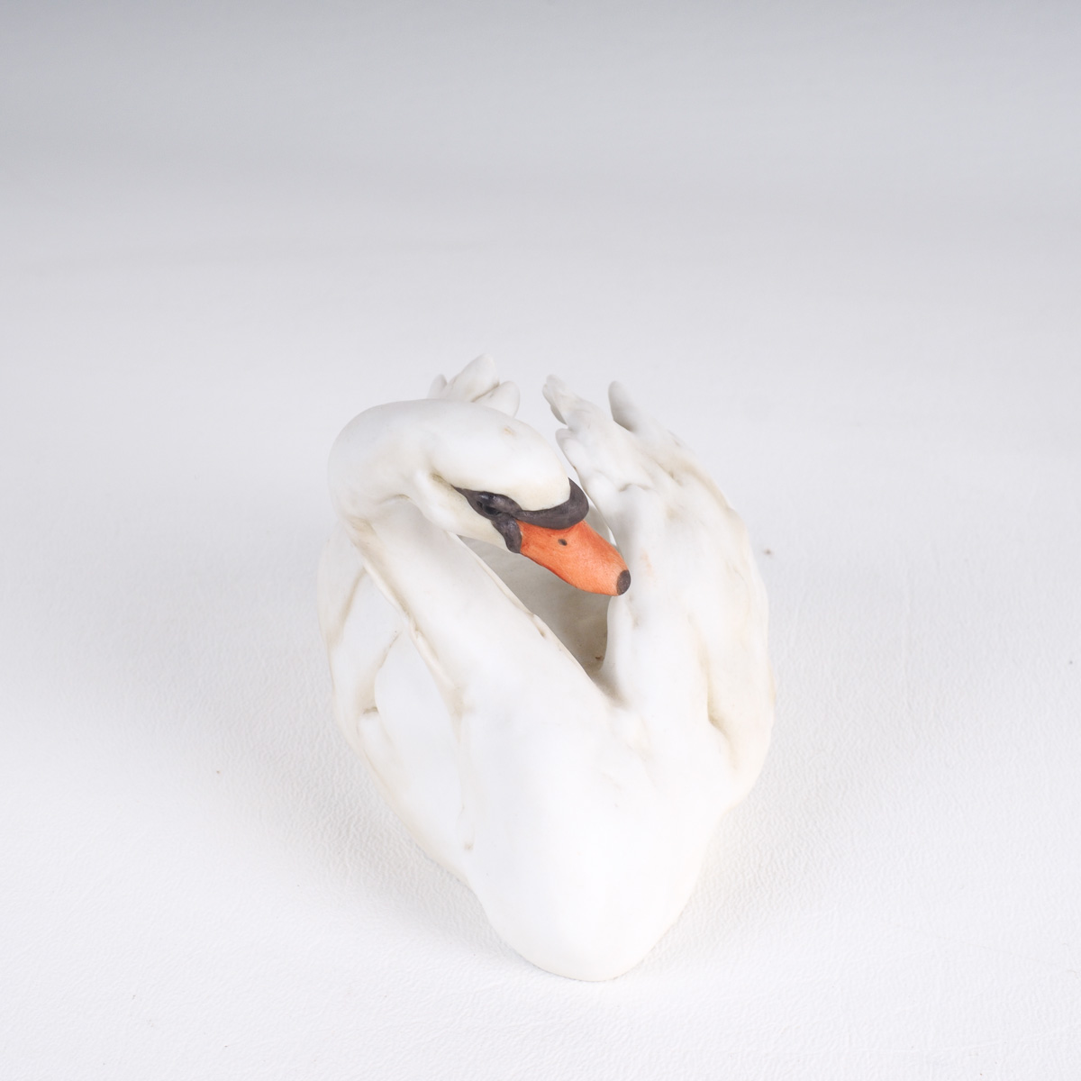 Vintage Kaiser W. Germany Bisque Swan Figurine