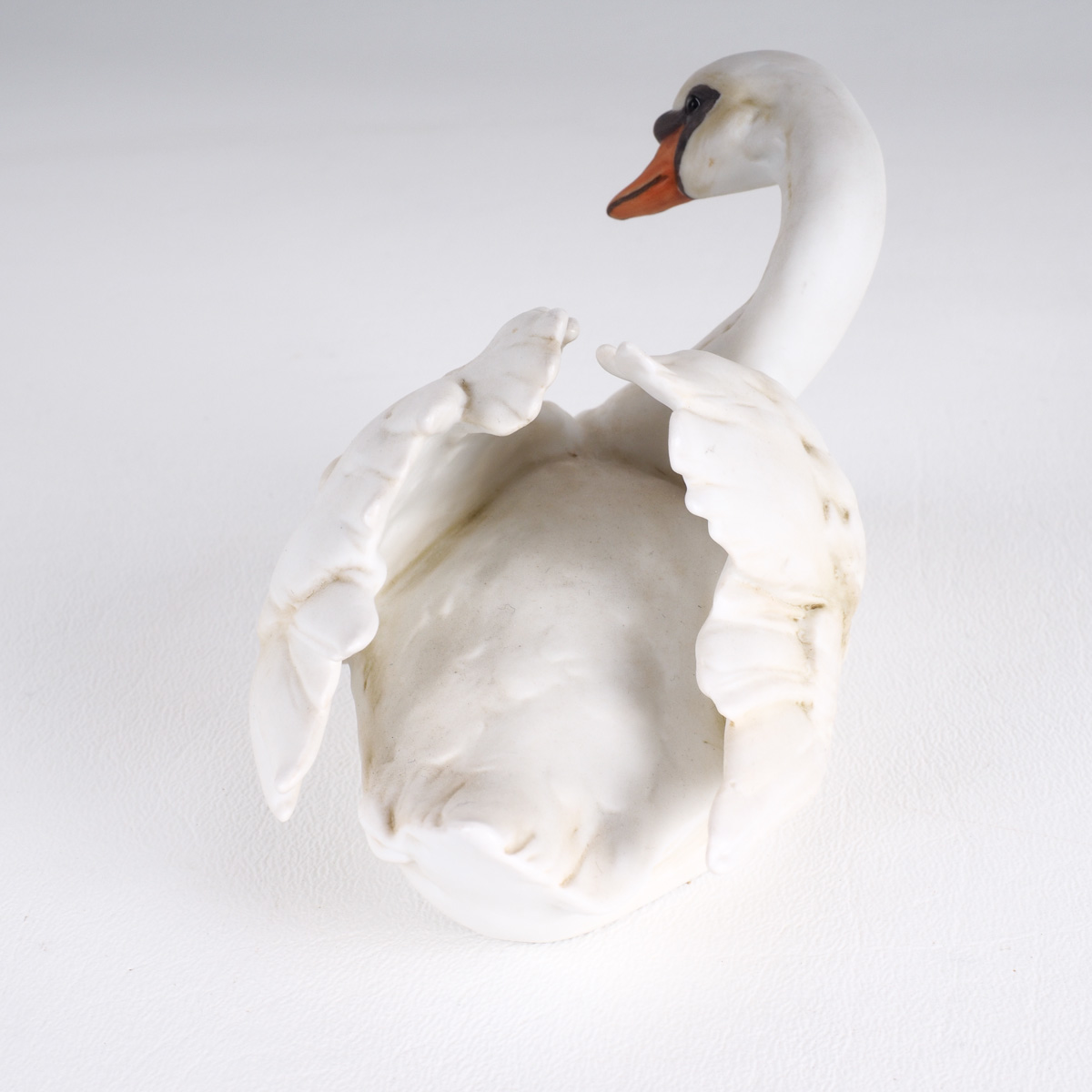 Vintage Kaiser W. Germany Bisque Swan Figurine