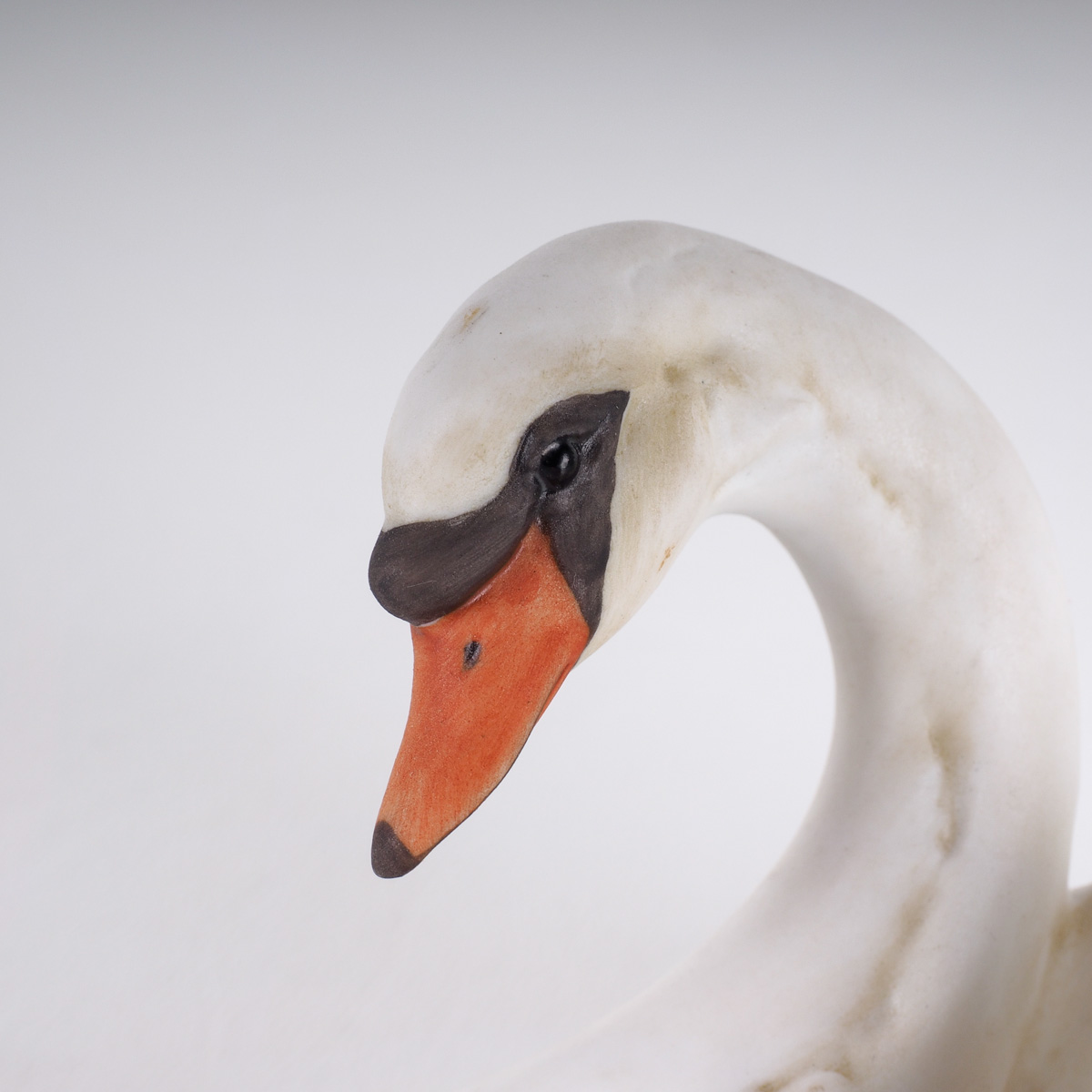 Vintage Kaiser W. Germany Bisque Swan Figurine