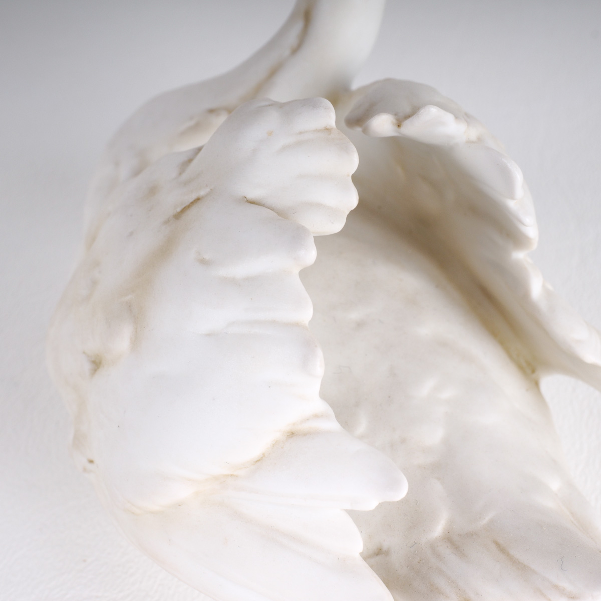 Vintage Kaiser W. Germany Bisque Swan Figurine