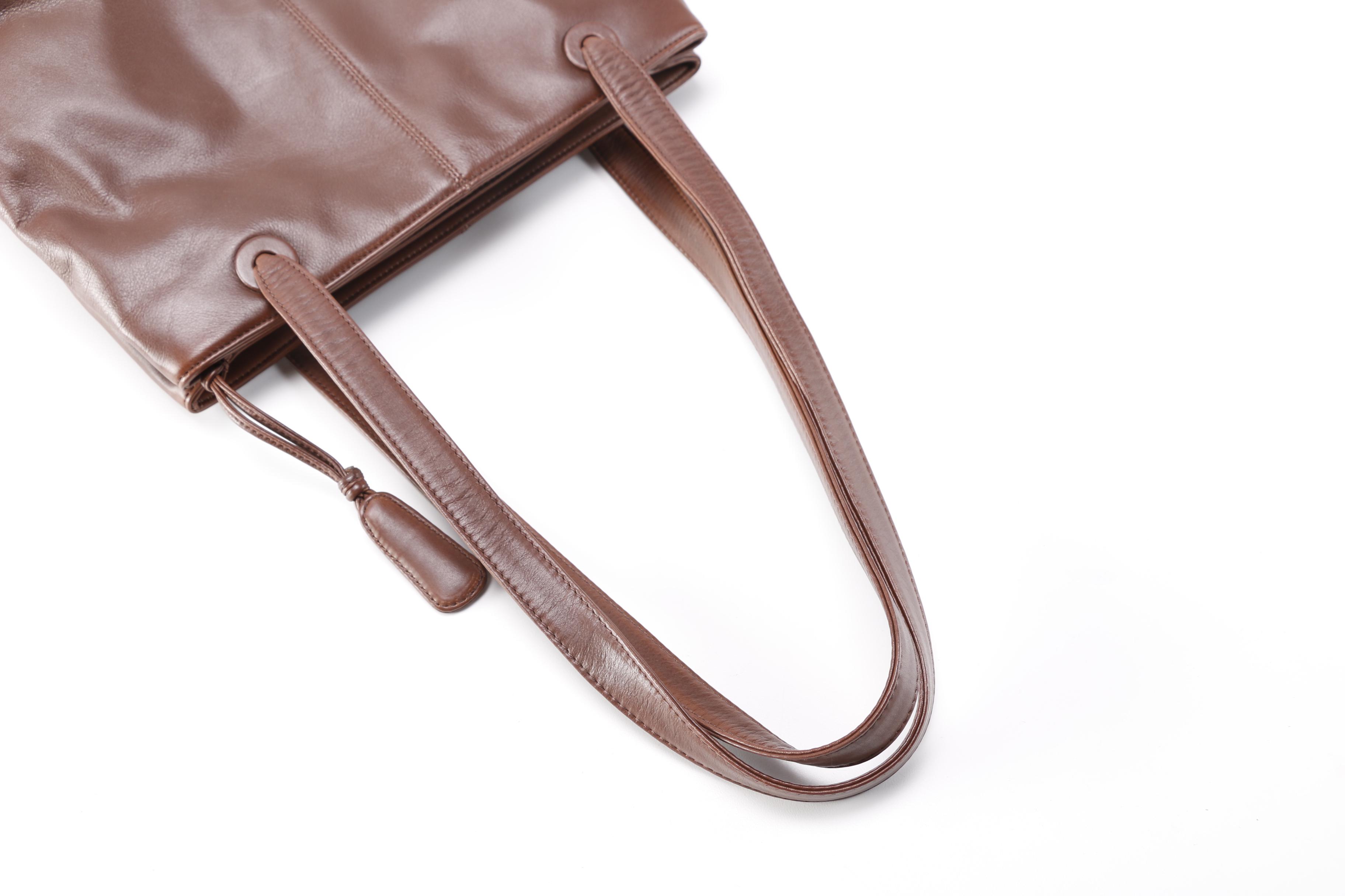 Chanel Brown Leather Tote