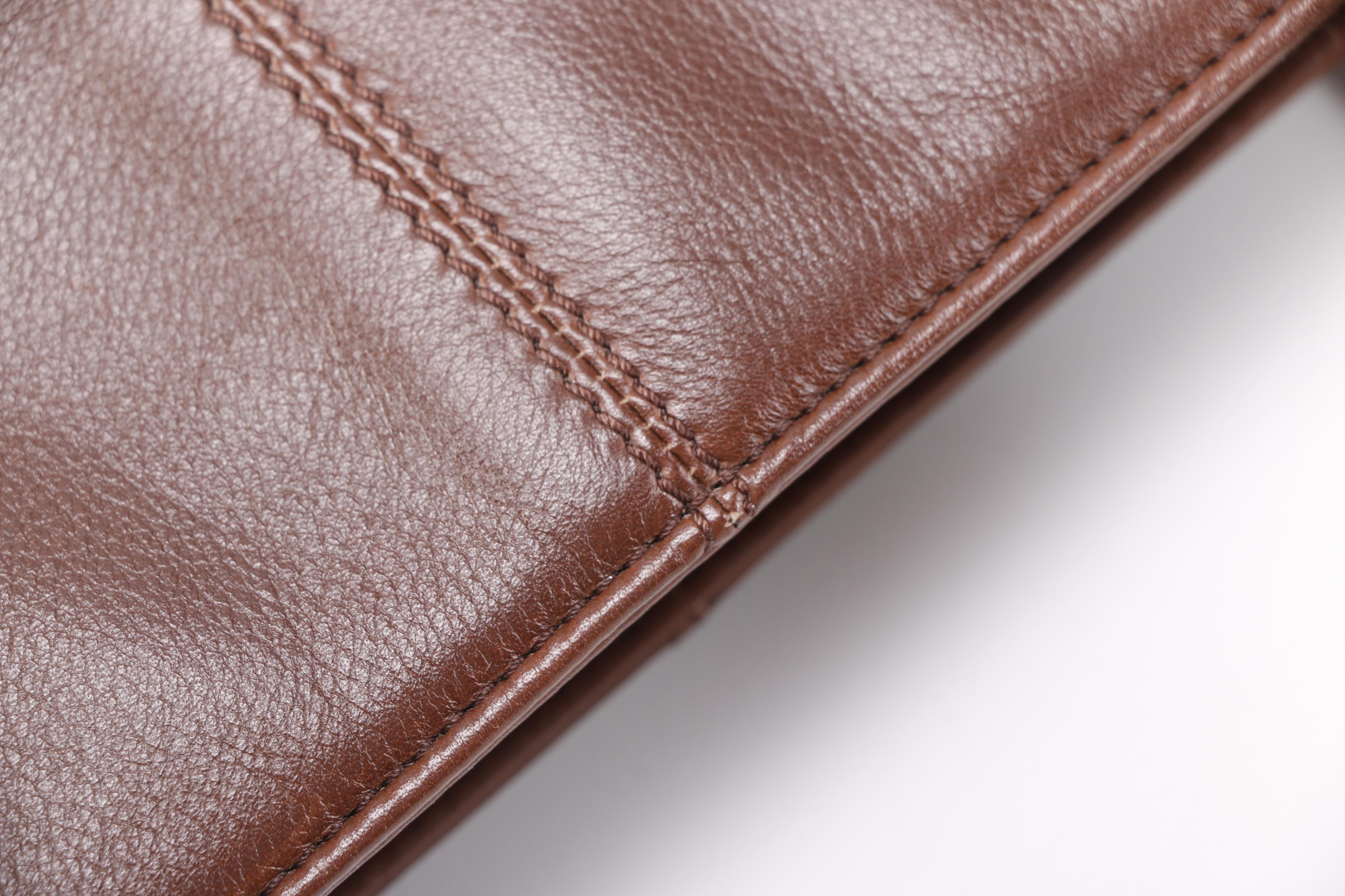 Chanel Brown Leather Tote