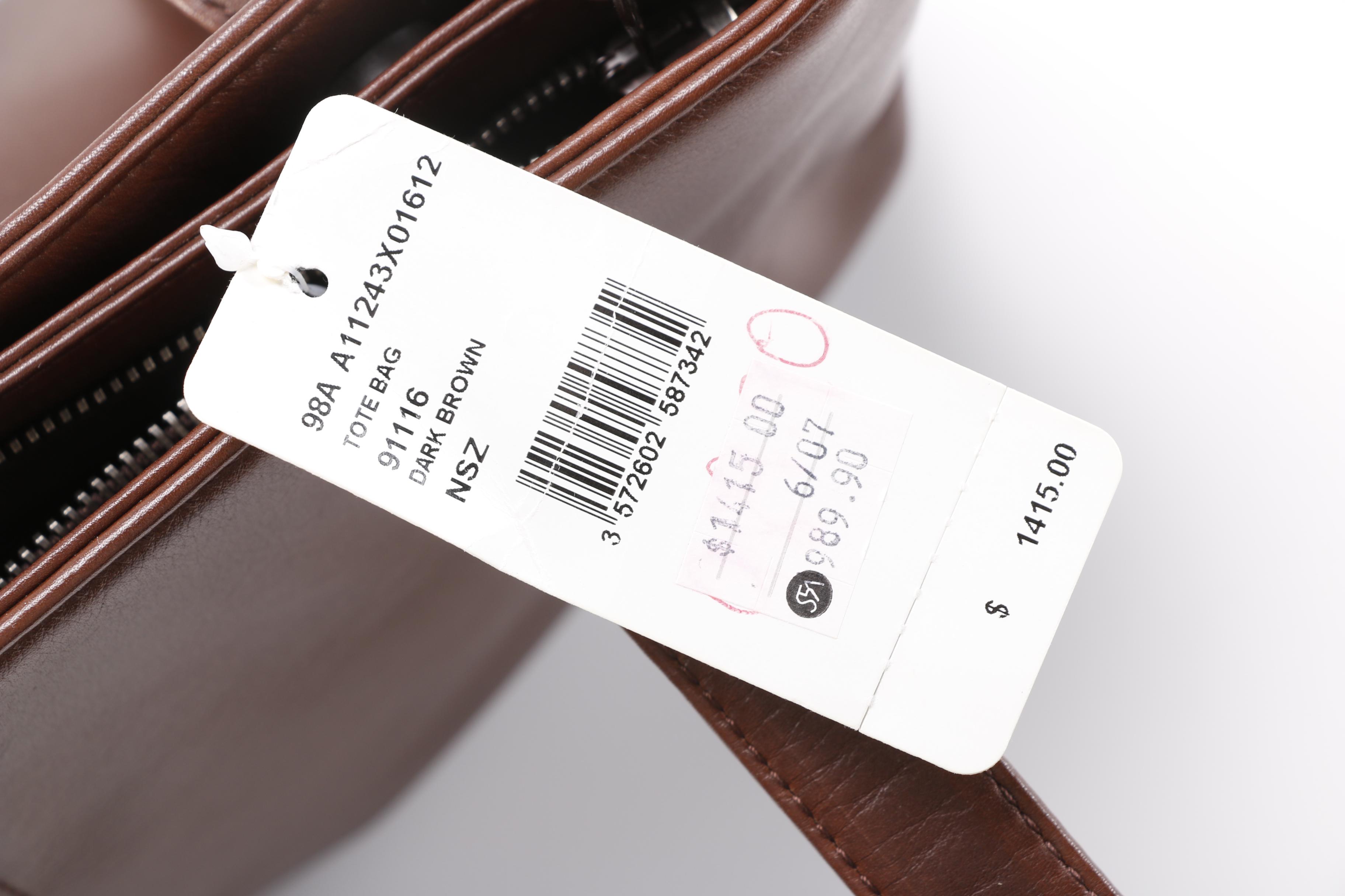 Chanel Brown Leather Tote