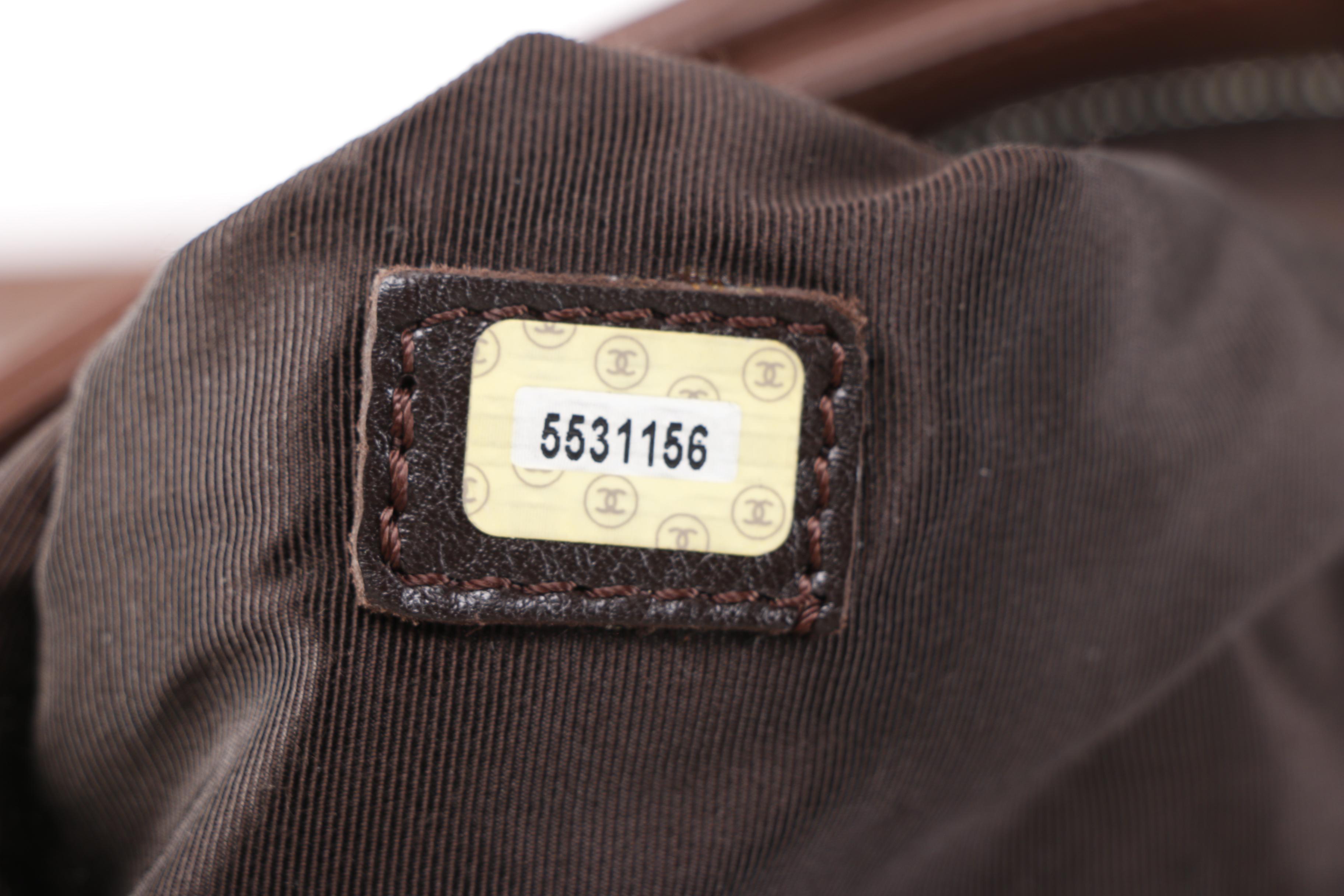 Chanel Brown Leather Tote